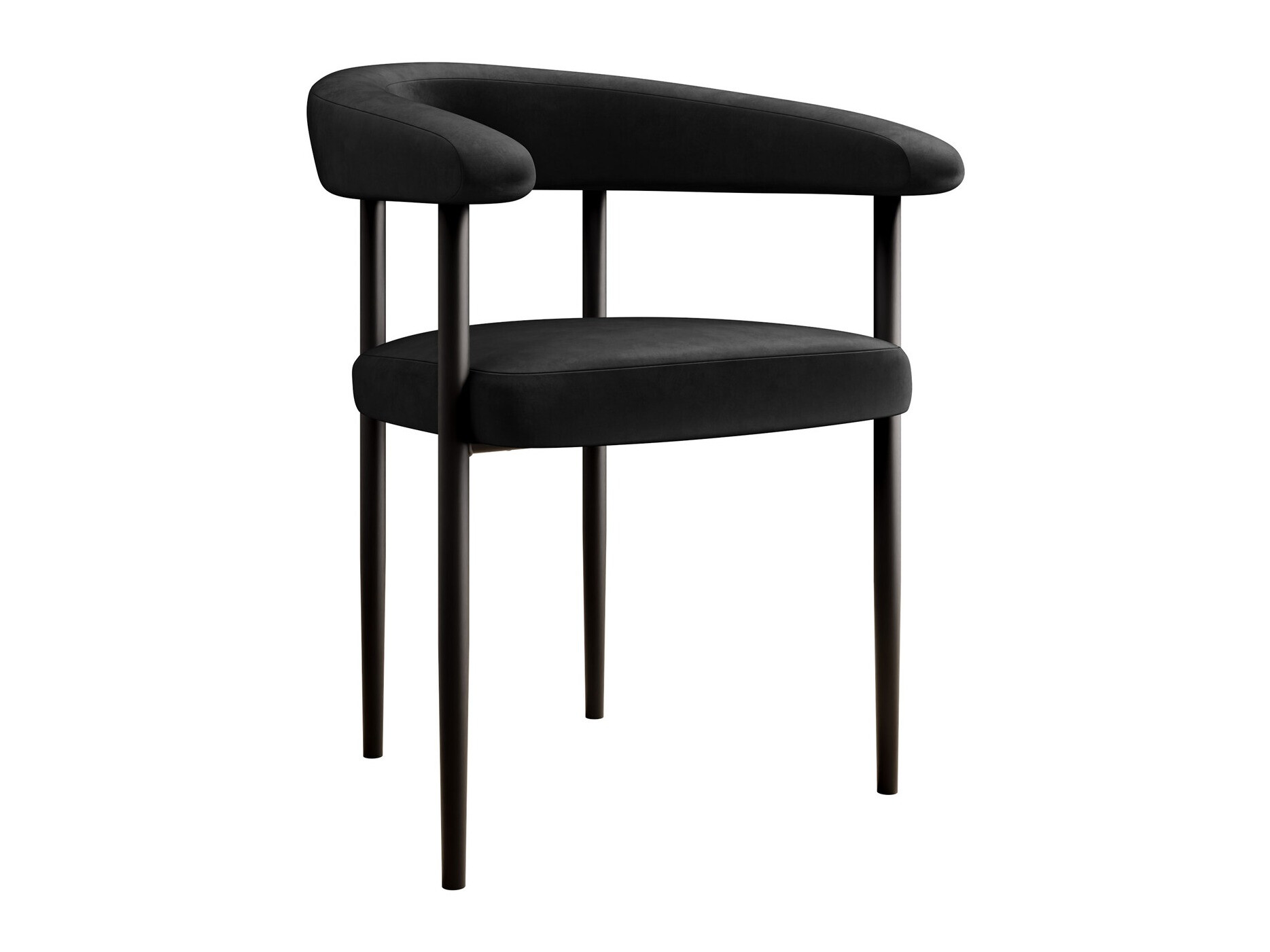 Stoel Jackson 110 (Zwart + Magic Velvet 2219)