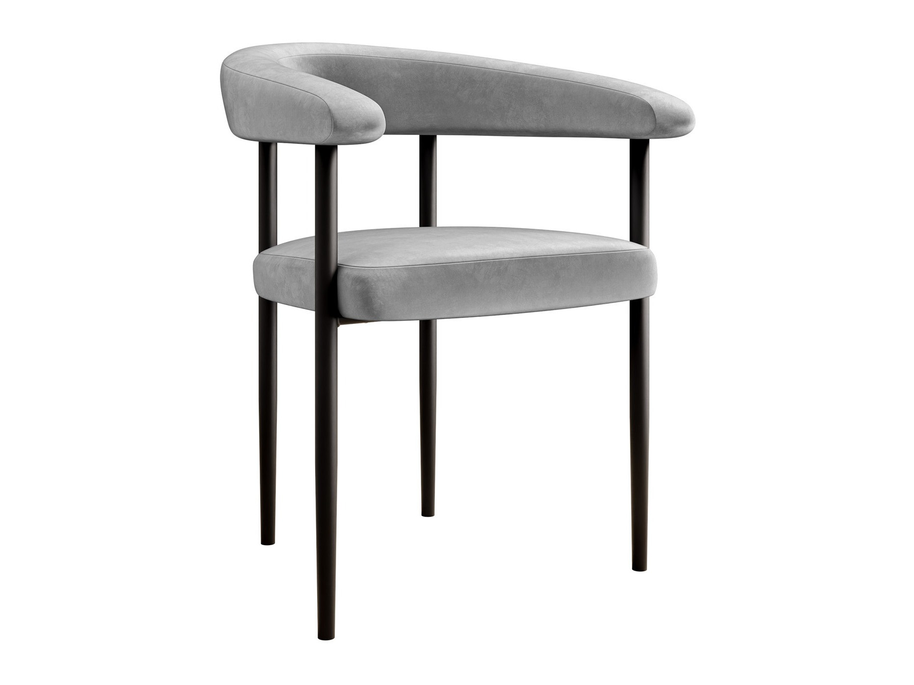 Stoel Jackson 110 (Zwart + Magic Velvet 2240)