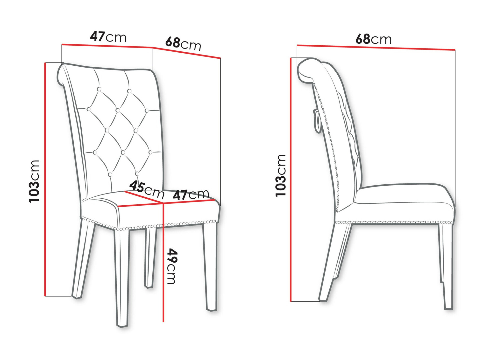 Stoel Jackson 111 (Magic Velvet 2217)