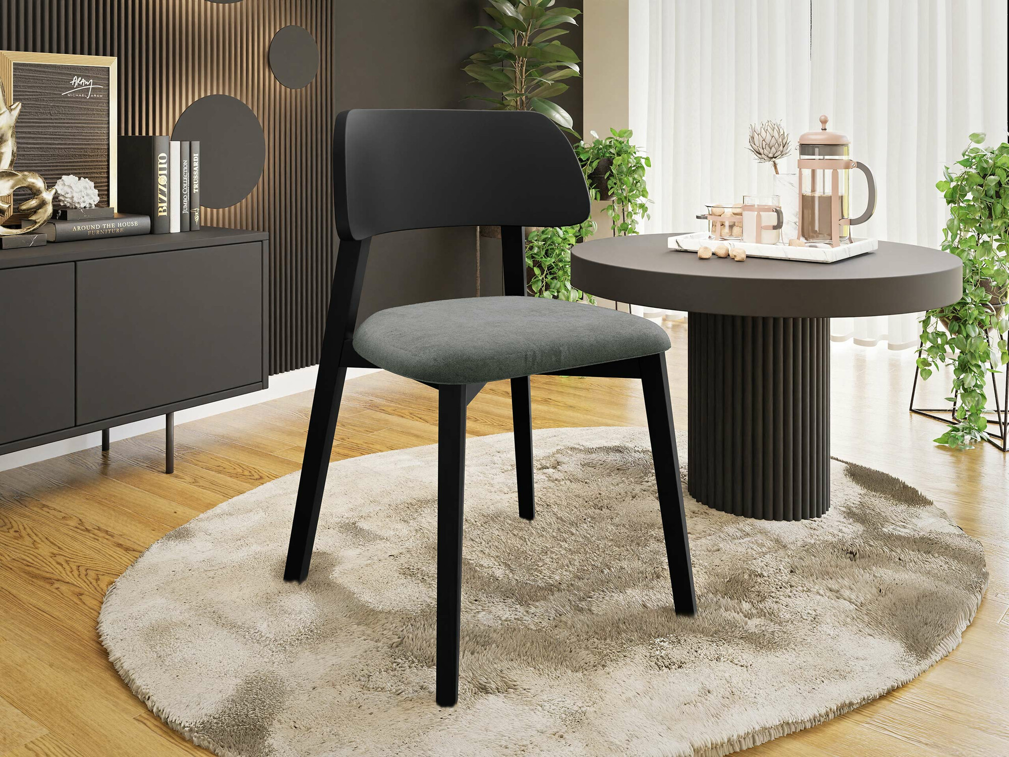 Stoel Jackson 112 (Zwart)