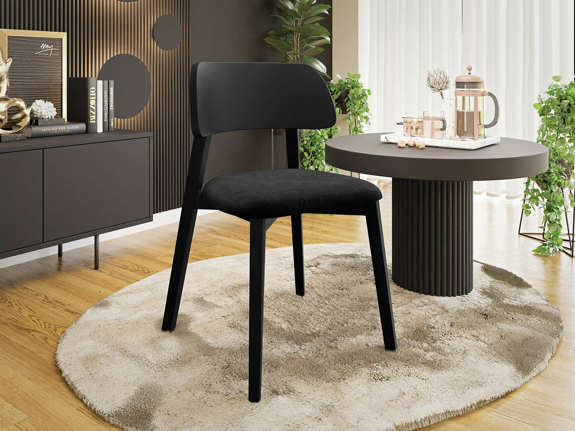 Stoel Jackson 112 (Zwart)