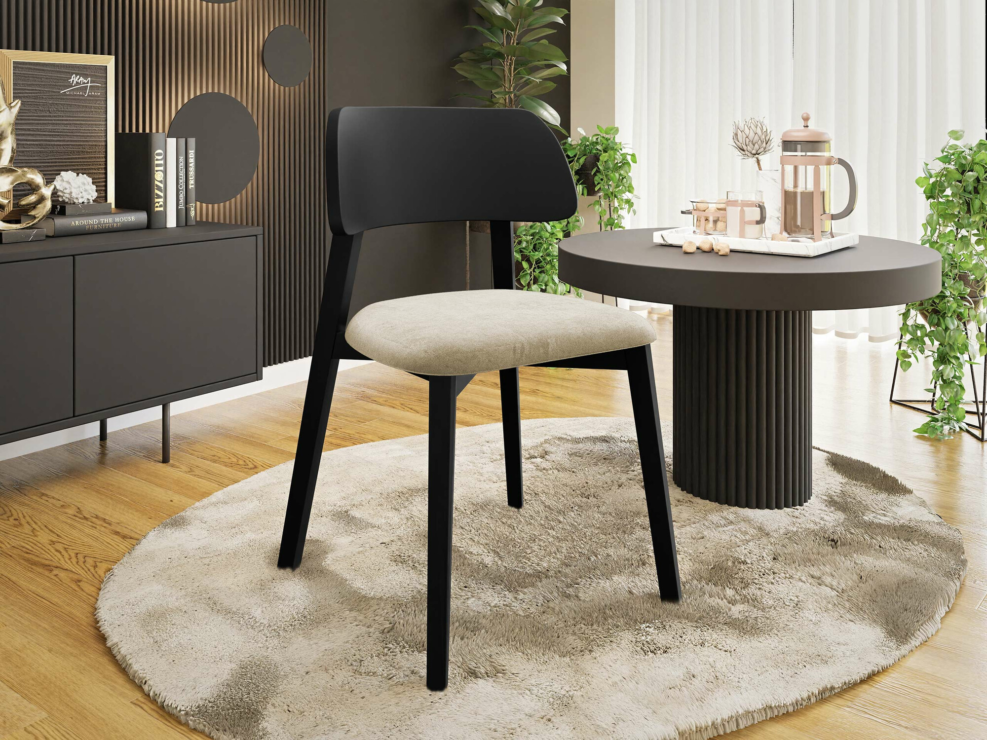 Stoel Jackson 112 (Zwart)