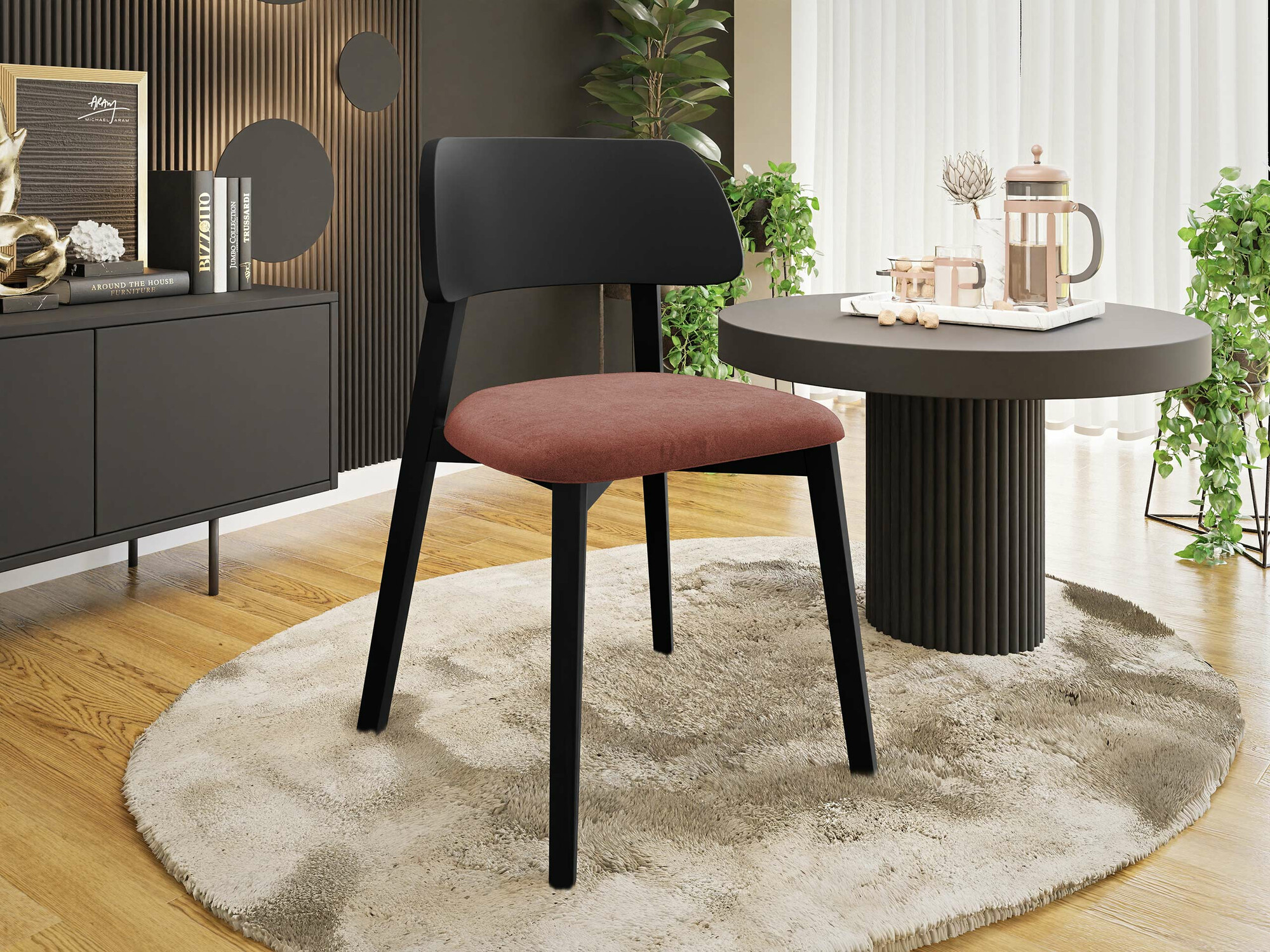 Stoel Jackson 112 (Zwart)