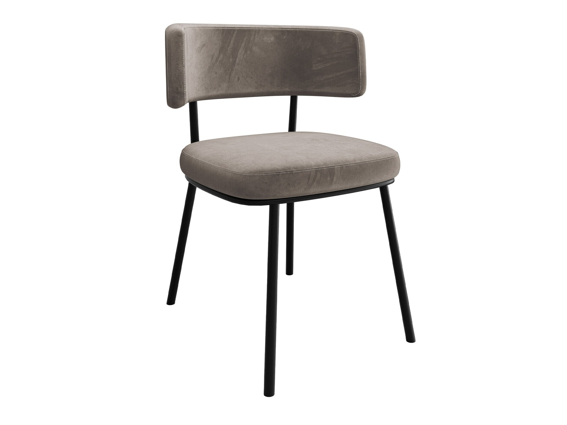 Stoel Jackson 114 (Zwart + Magic Velvet 2209)