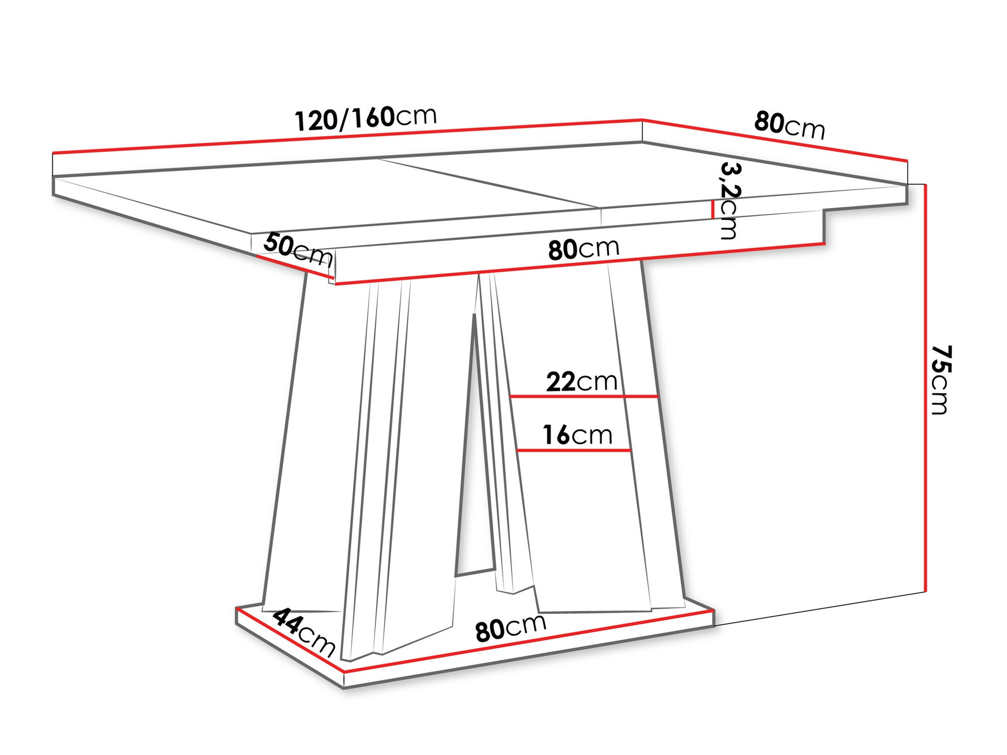 Tafel Goodyear 129 (Artisan eiken)