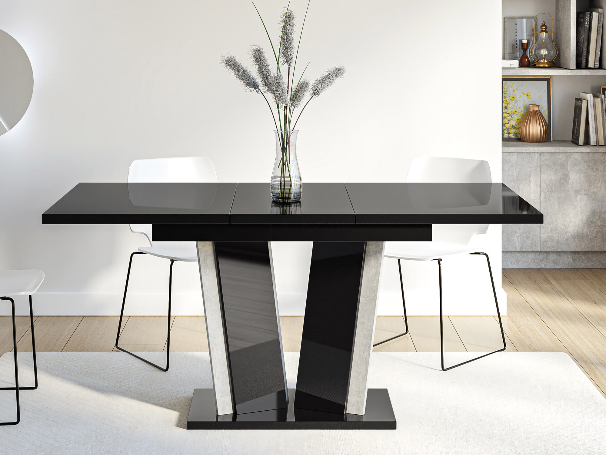 Tafel Goodyear 130 (Glanzend wit)