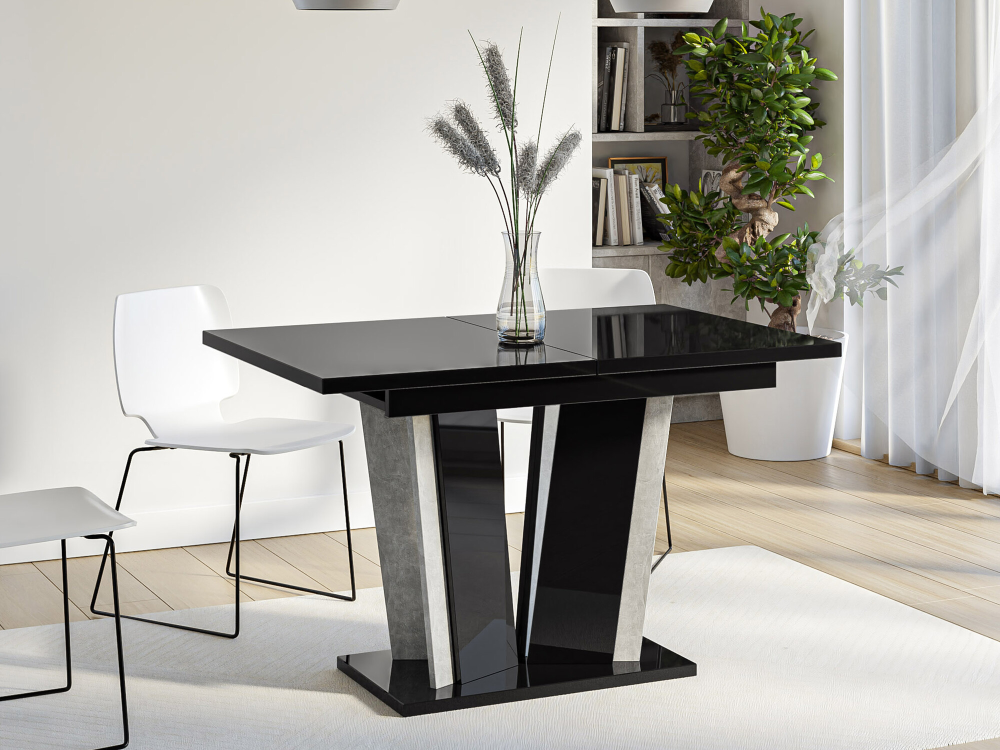 Tafel Goodyear 130 (Glanzend zwart)