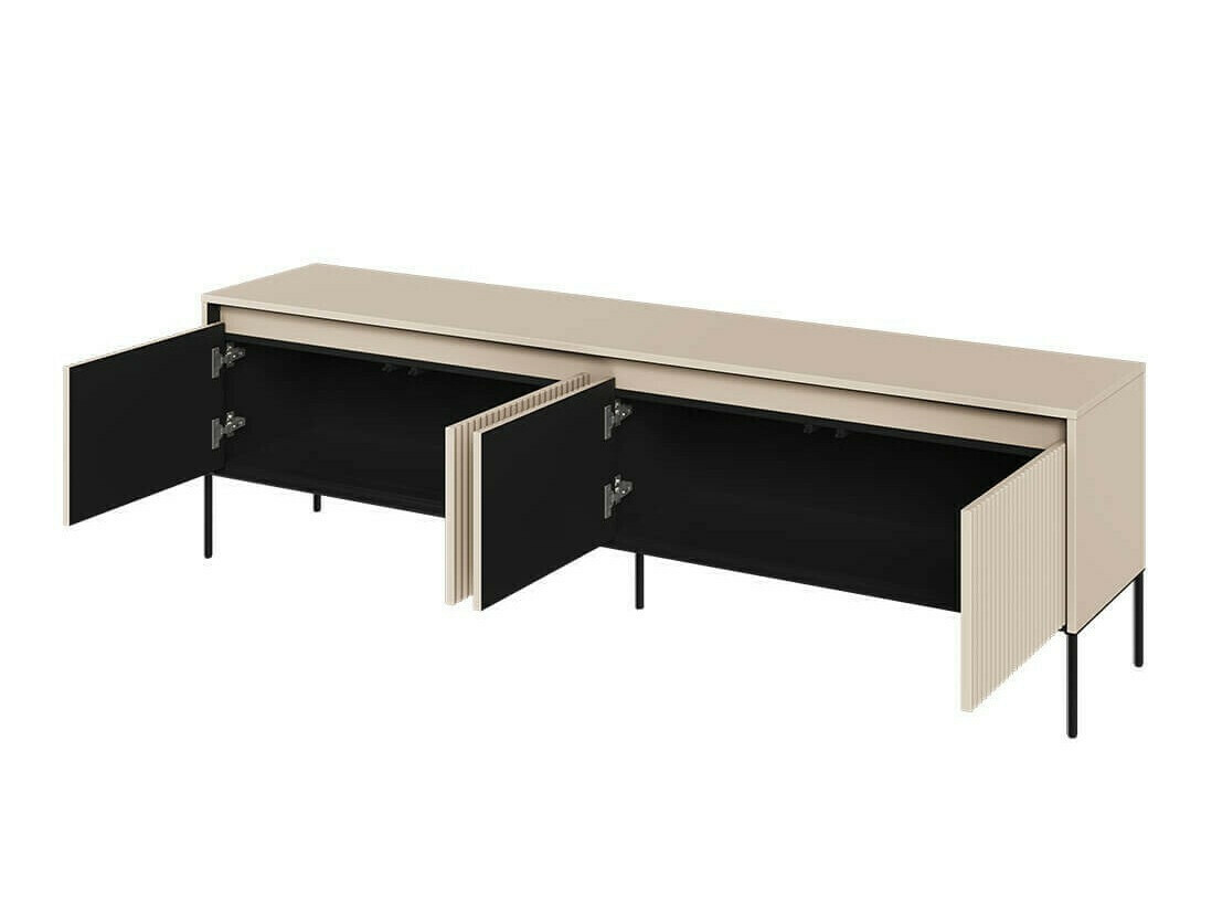 Woonkamerset Fernolu 112 (Beige + Zwart)