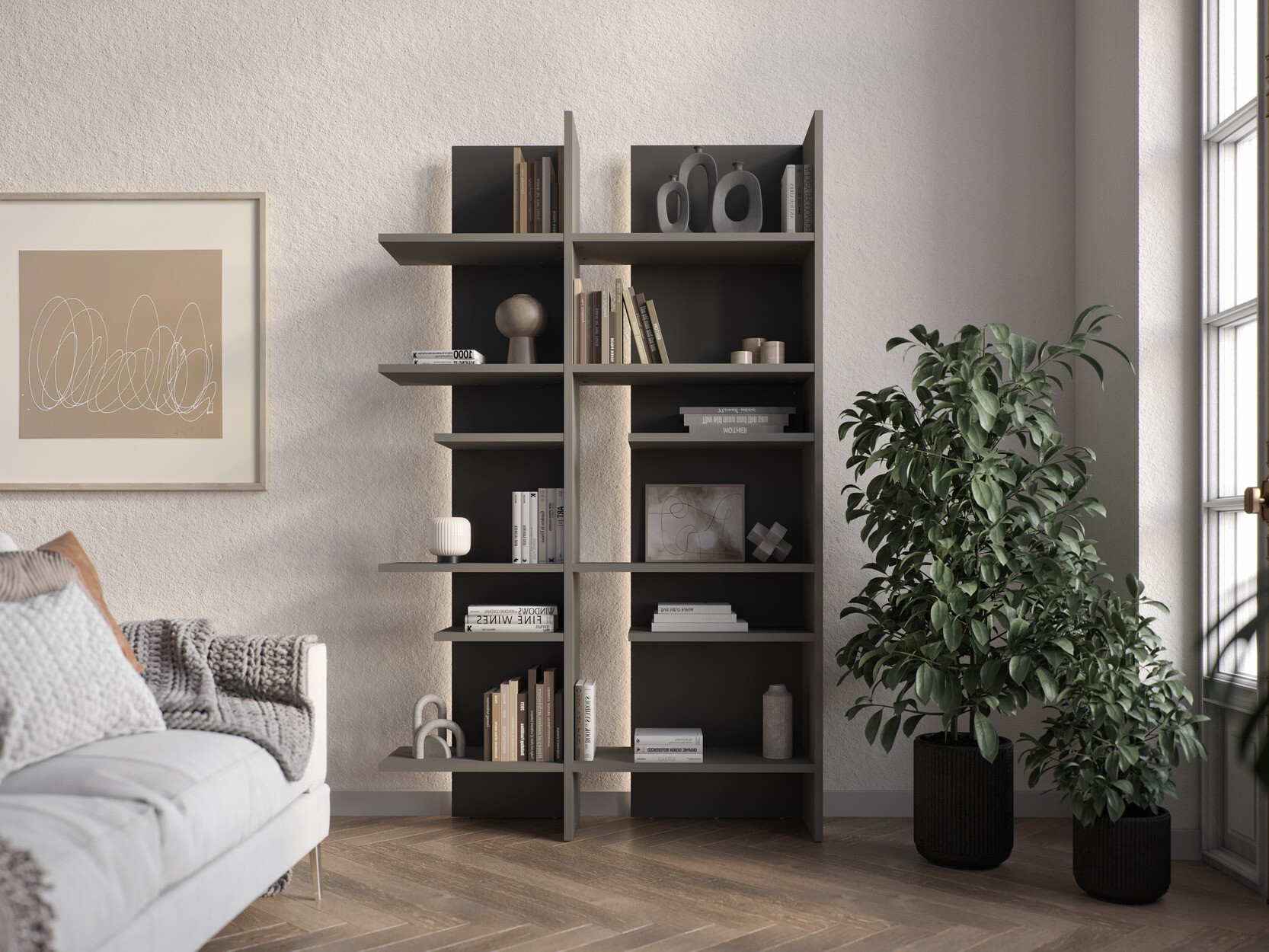 Boekenkast Fresno 153