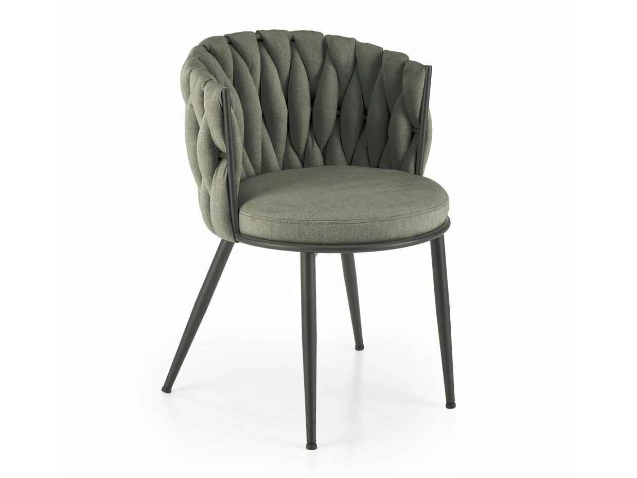 Stoel Houston 1508 (Licht olijfboom + Zwart)