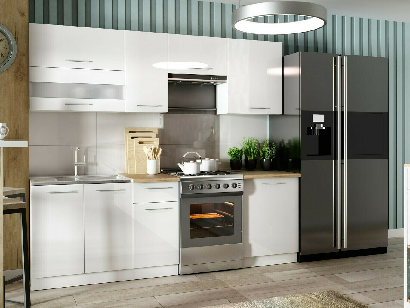 Modulaire wandkast Tiffa White 131