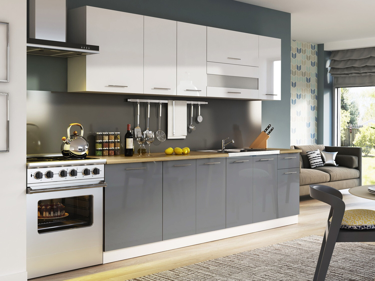 Modulaire keukenset Tiffa Mix 108