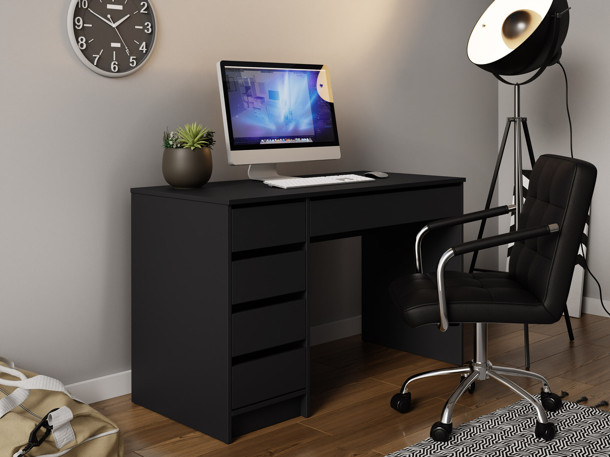 Bureau Comfivo Terros I (Zwart)