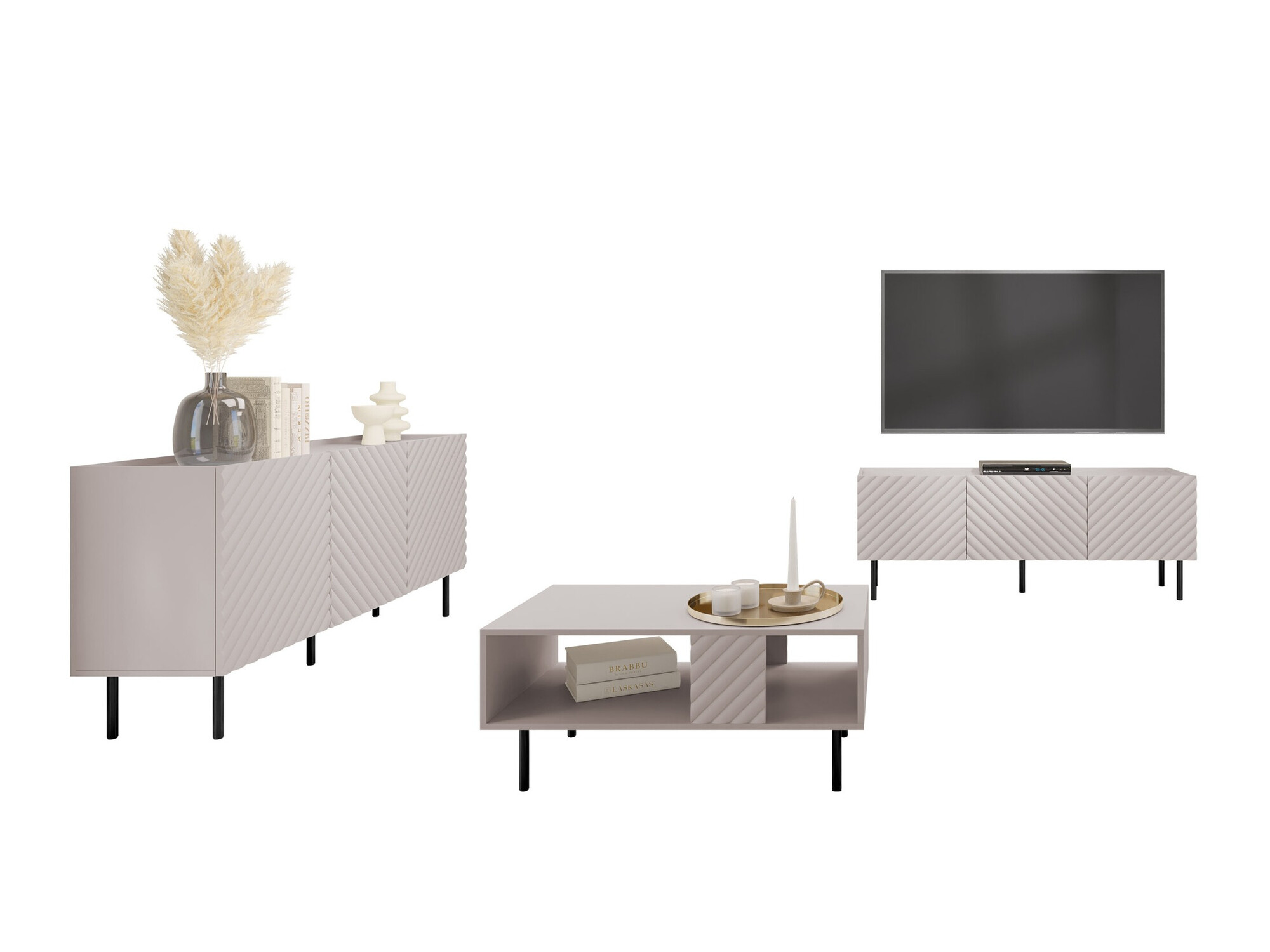 Woonkamerset Sillen (Kasjmier)