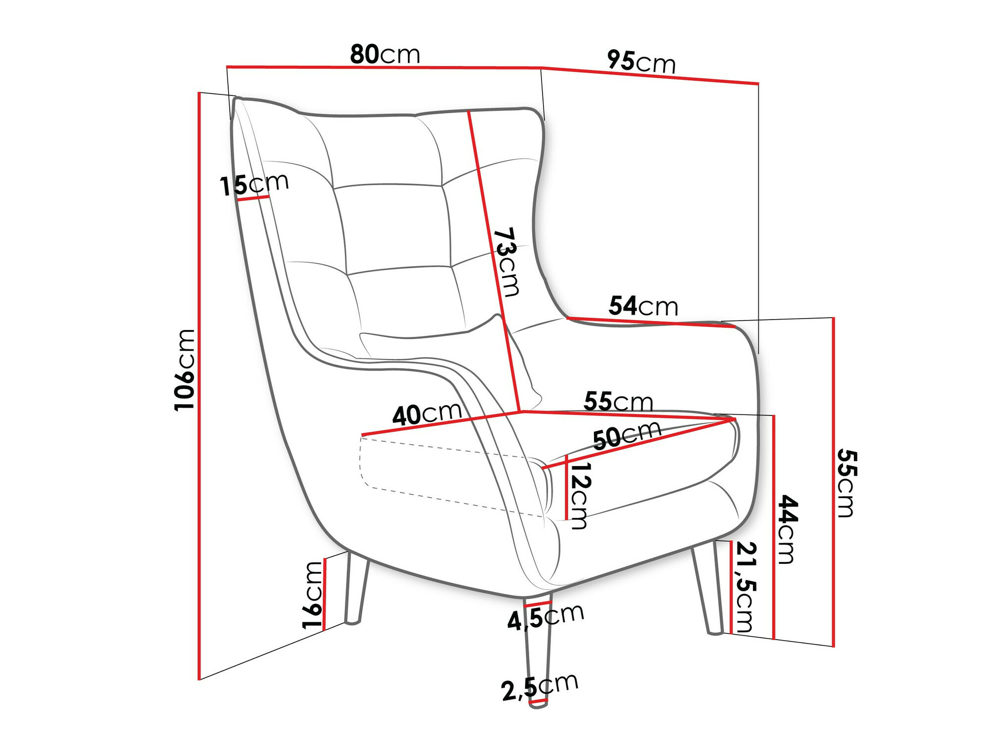 Fauteuil Comfivo 379 (Poso 05)