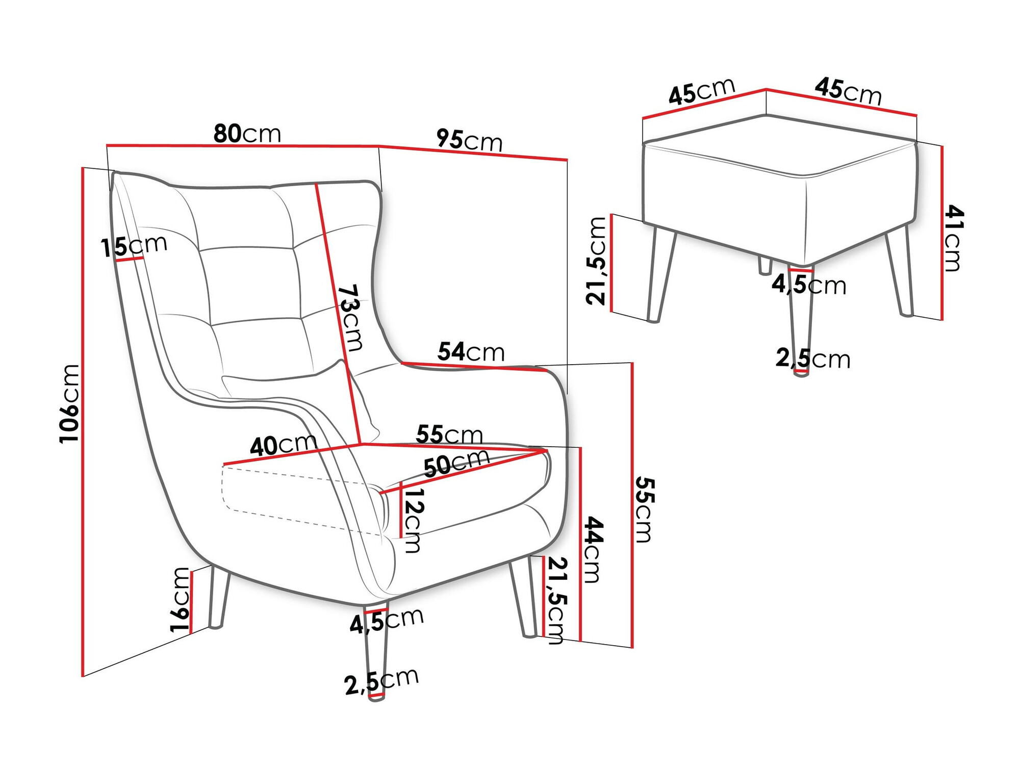 Fauteuil Comfivo 381 (Poso 05)