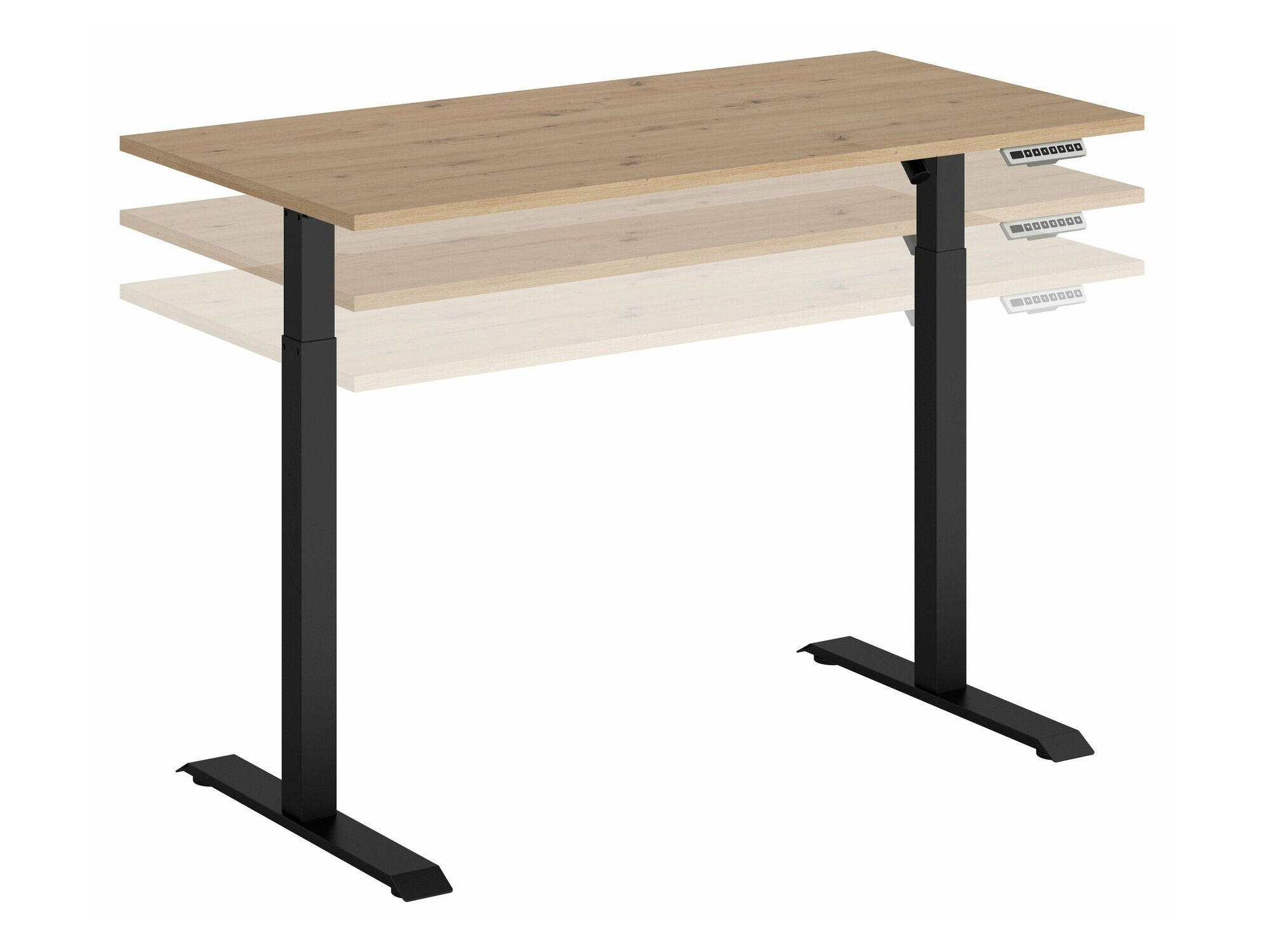 In hoogte verstelbaar bureau Nolremi 148