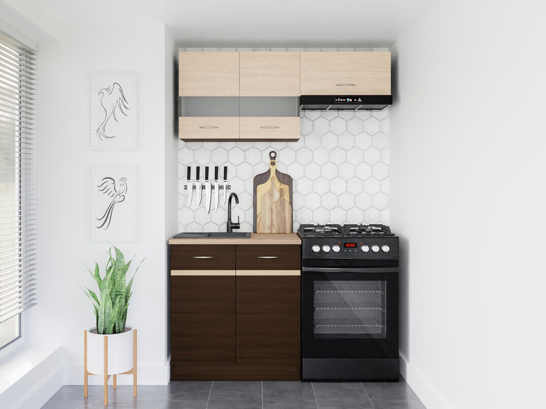 Modulaire keukenset Eli Dark 116