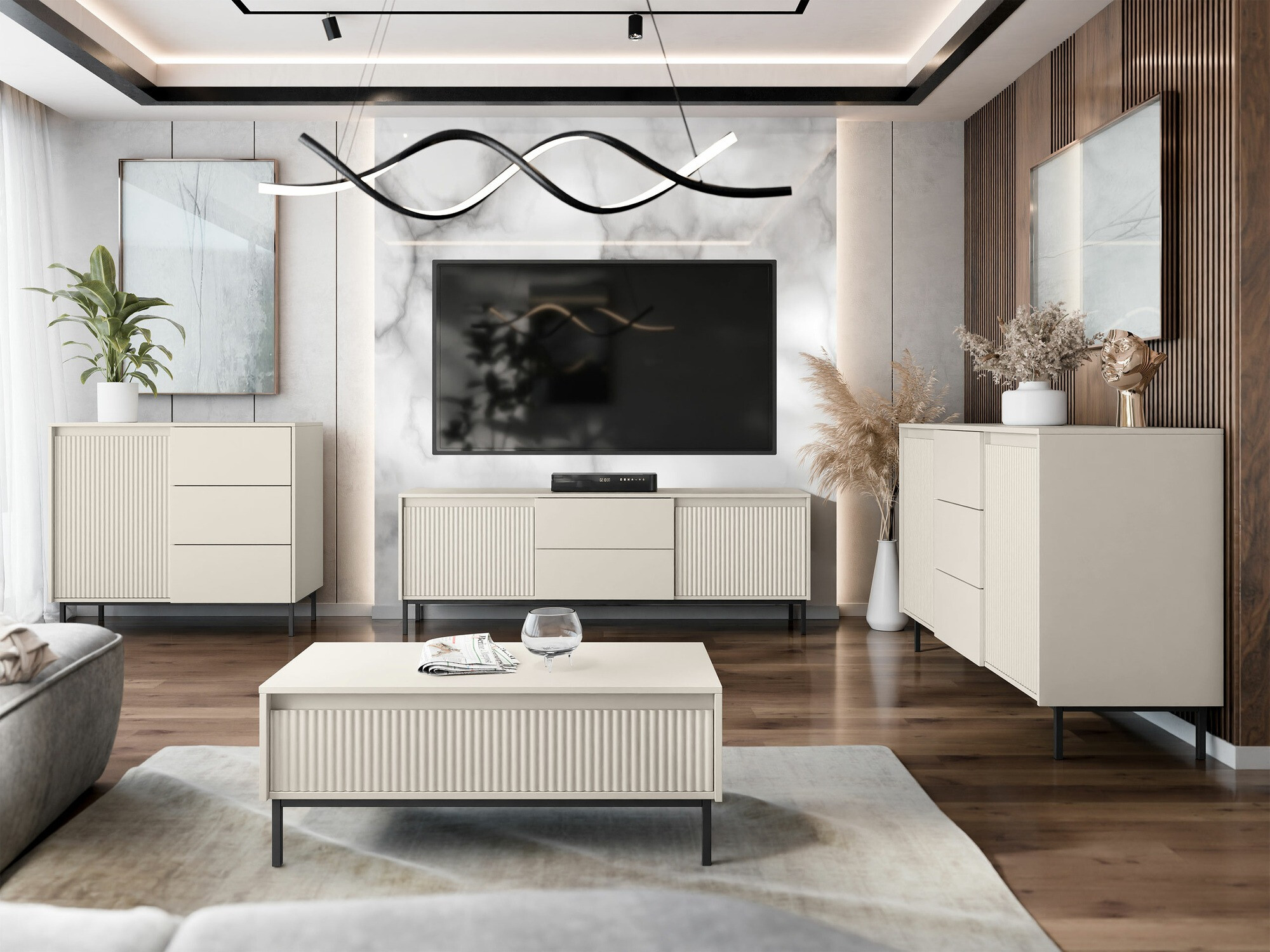 Salontafel Comfivo Delruva 102 (Kasjmier)