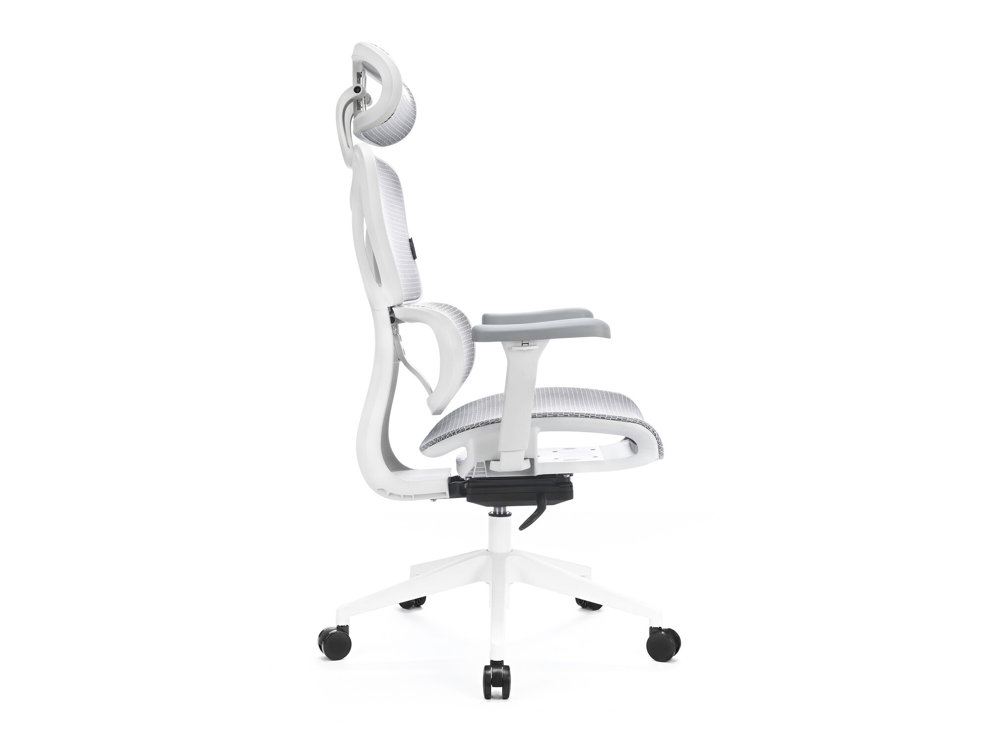 Bureaustoel Lodi 104 (Wit + Grijs)