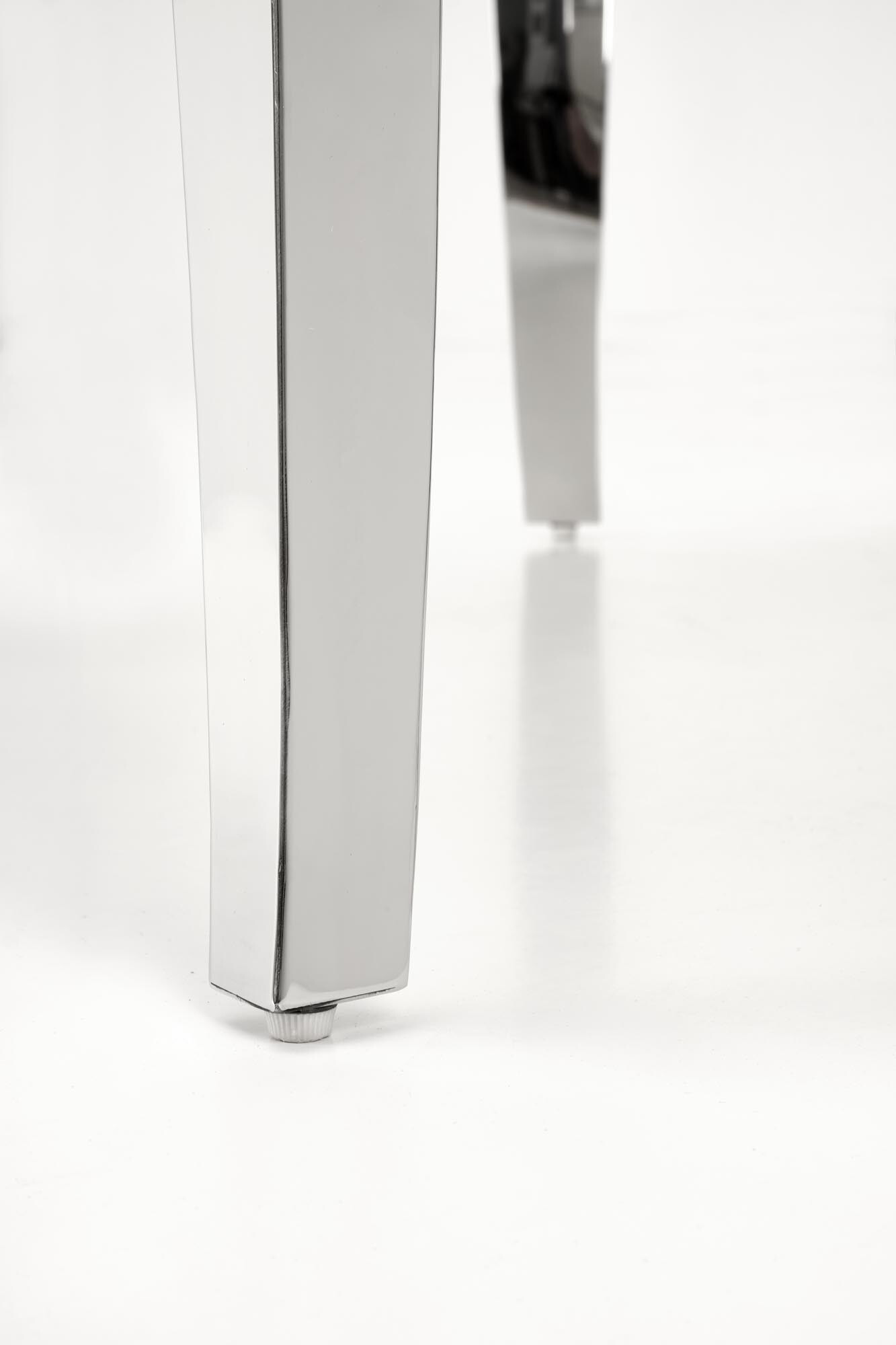 Tafel Houston 1813 (Wit marmer + Zilver)