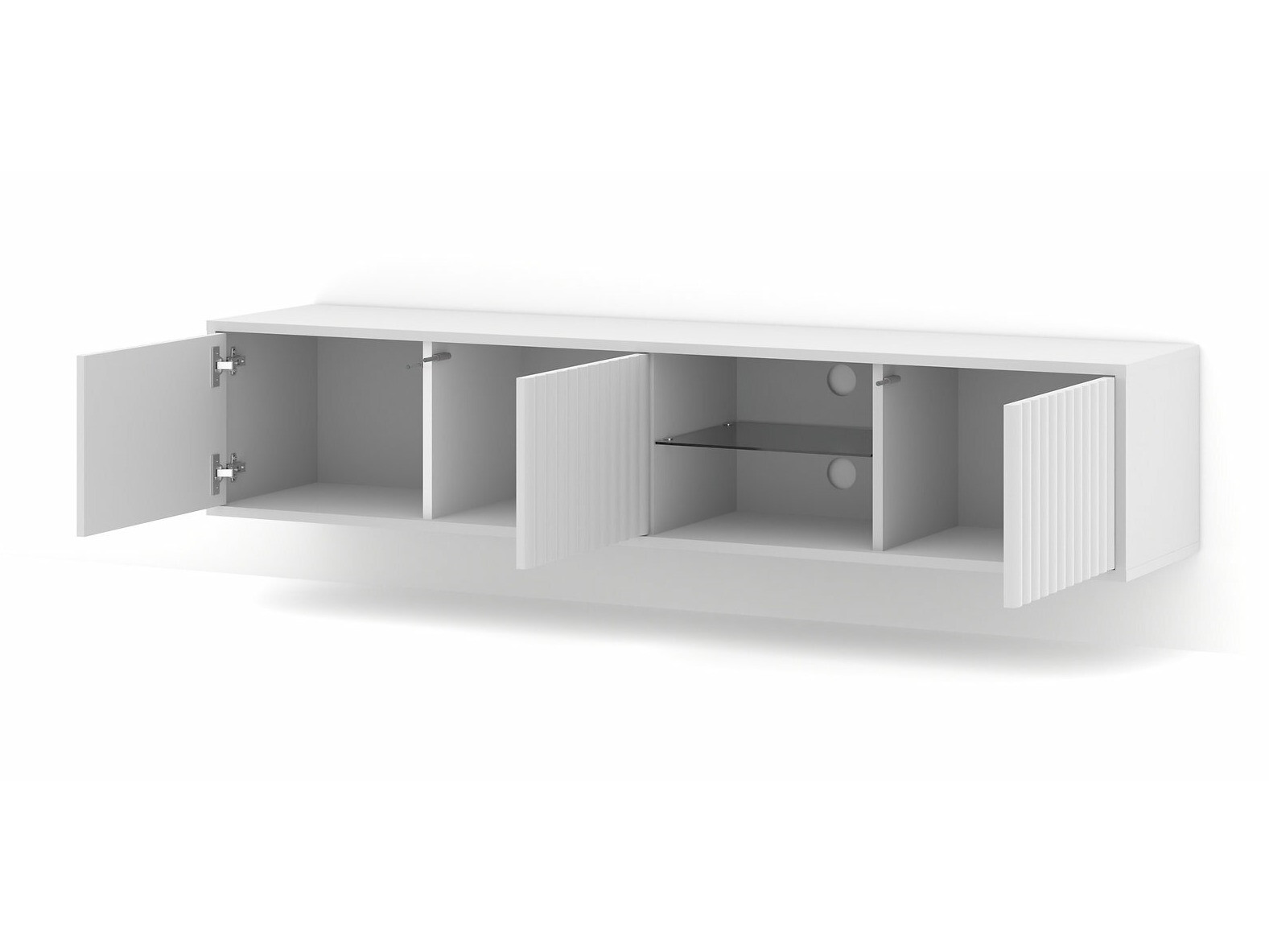 TV-meubel Buffalo 181 (Mat wit)