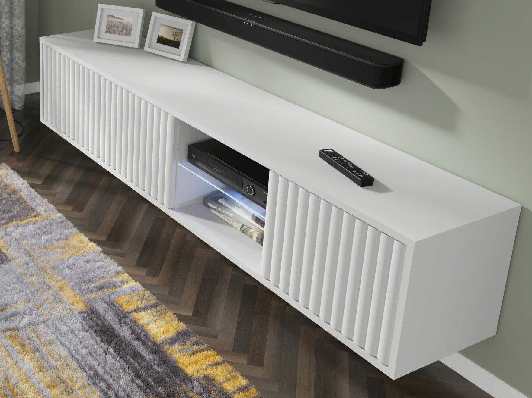 TV-meubel Buffalo 181 (Mat wit)