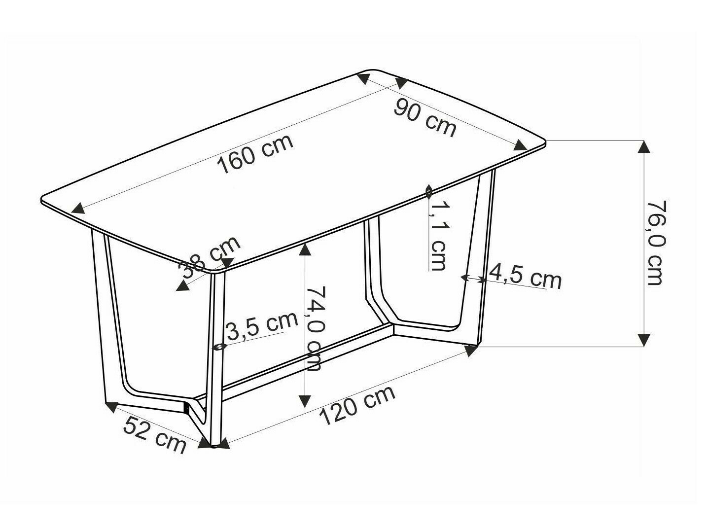 Eetkamerset Houston 1827