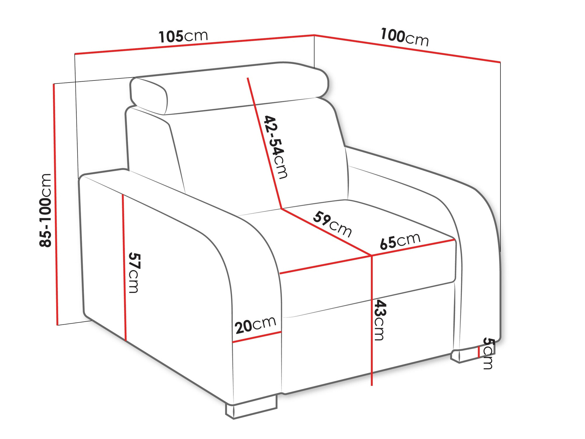 Fauteuil Etrcala 104 (Crown 4)