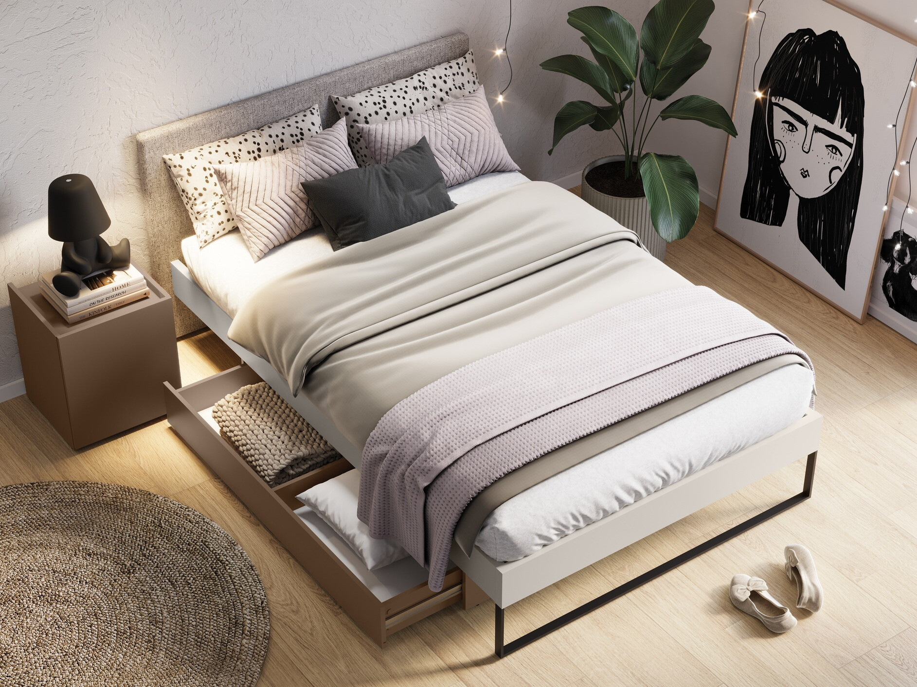 Nachtkastje Tivseva 112