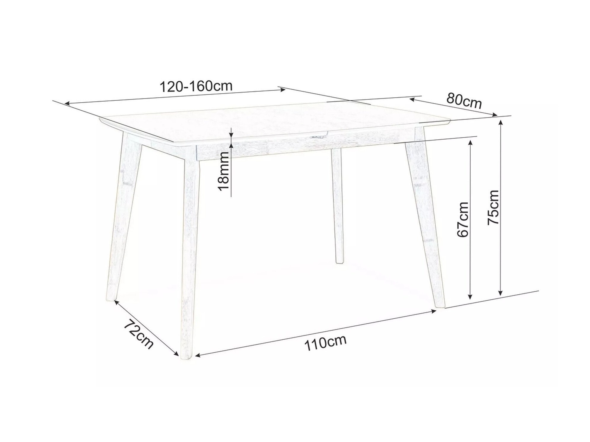 Tafel Detroit 505