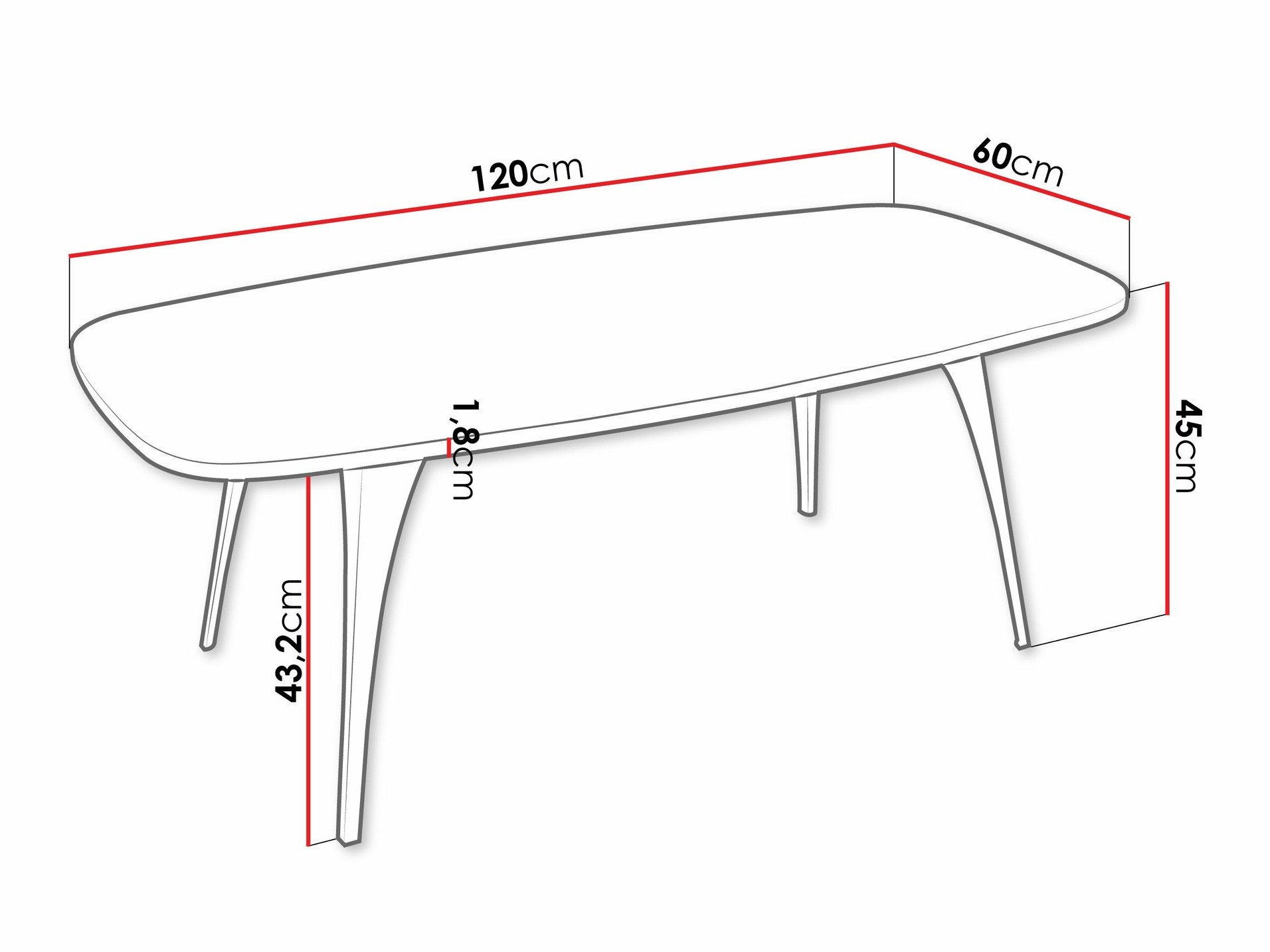 Salontafel Oswego 125 (Wit marmer)
