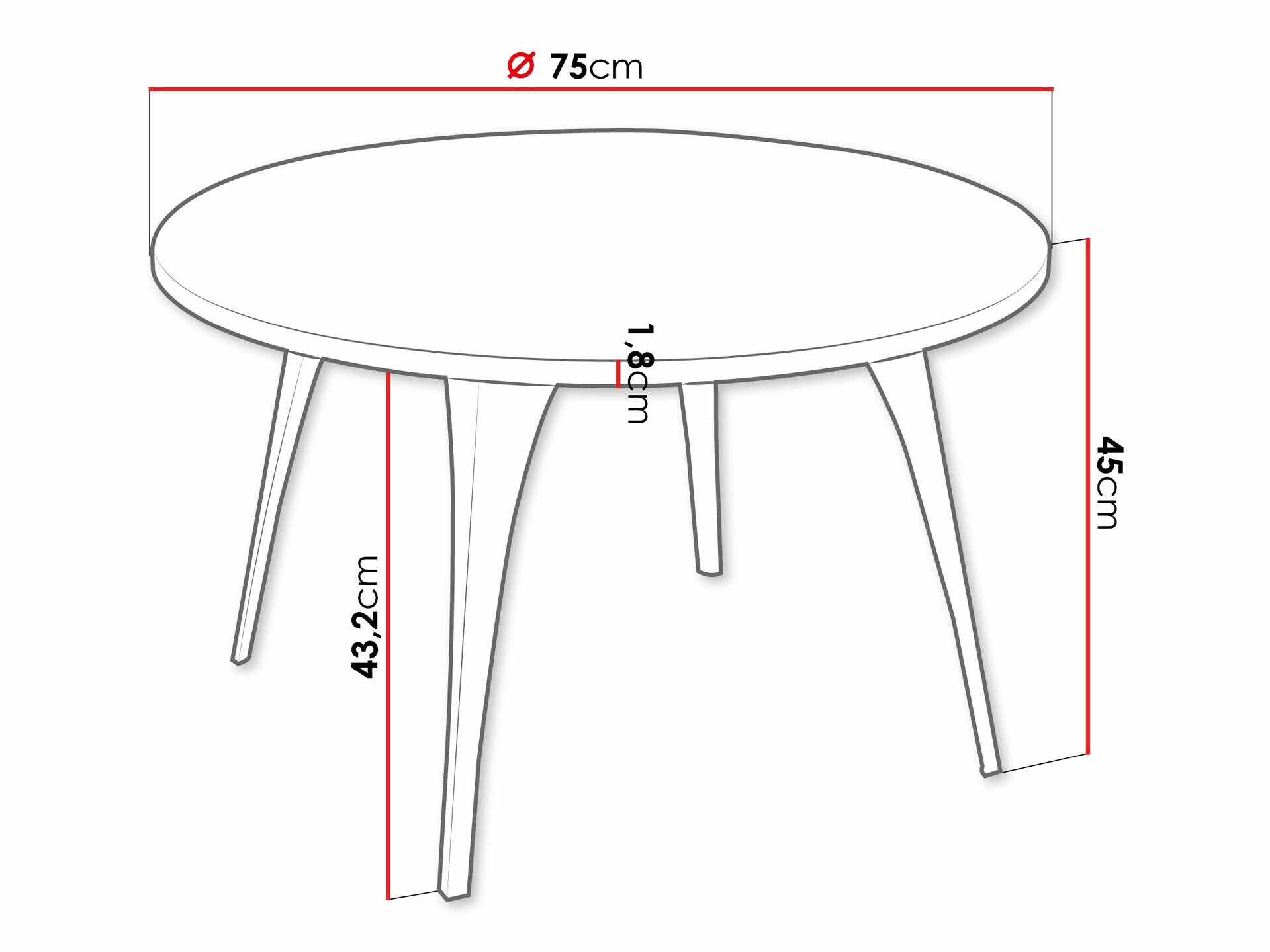 Salontafel Oswego 126 (Zwart marmer)