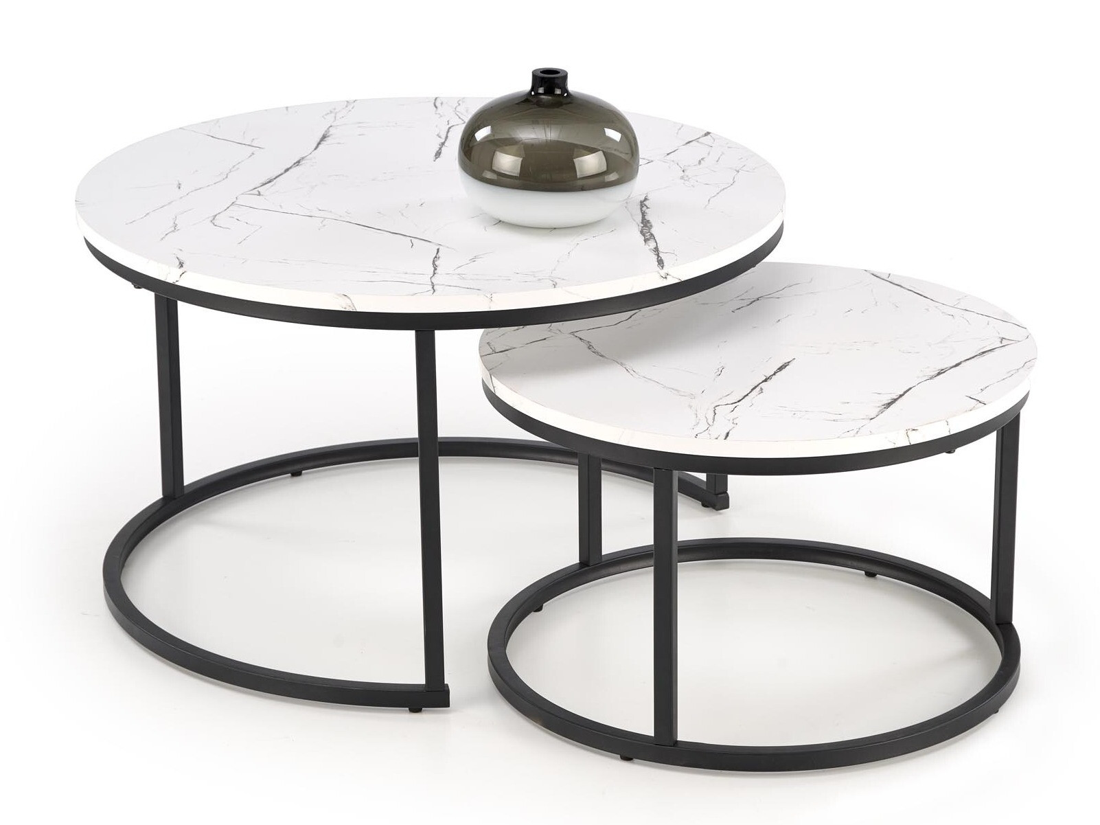Salontafel set Houston 1832 (Wit marmer)