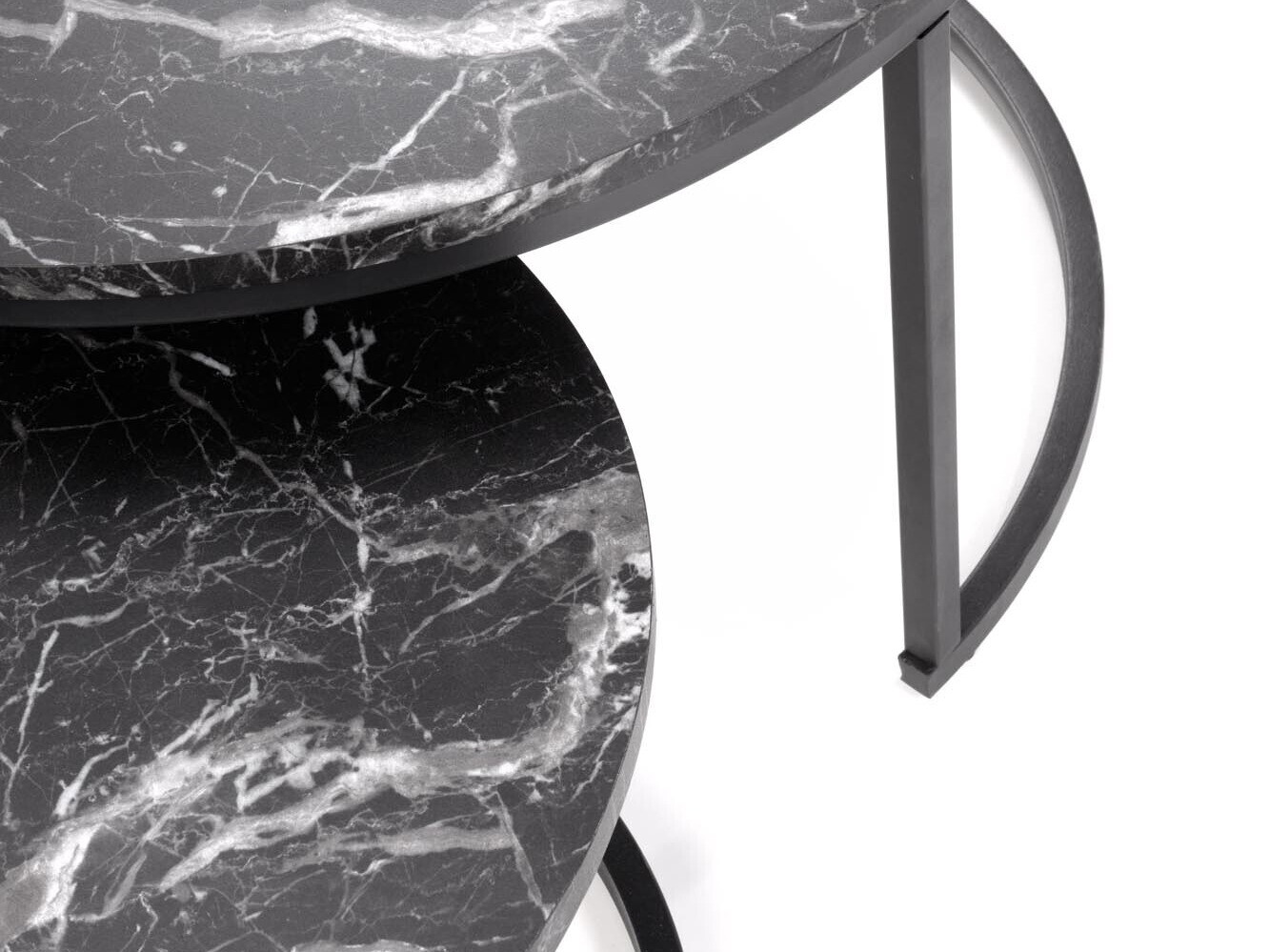 Salontafel set Houston 1832 (Zwart marmer)