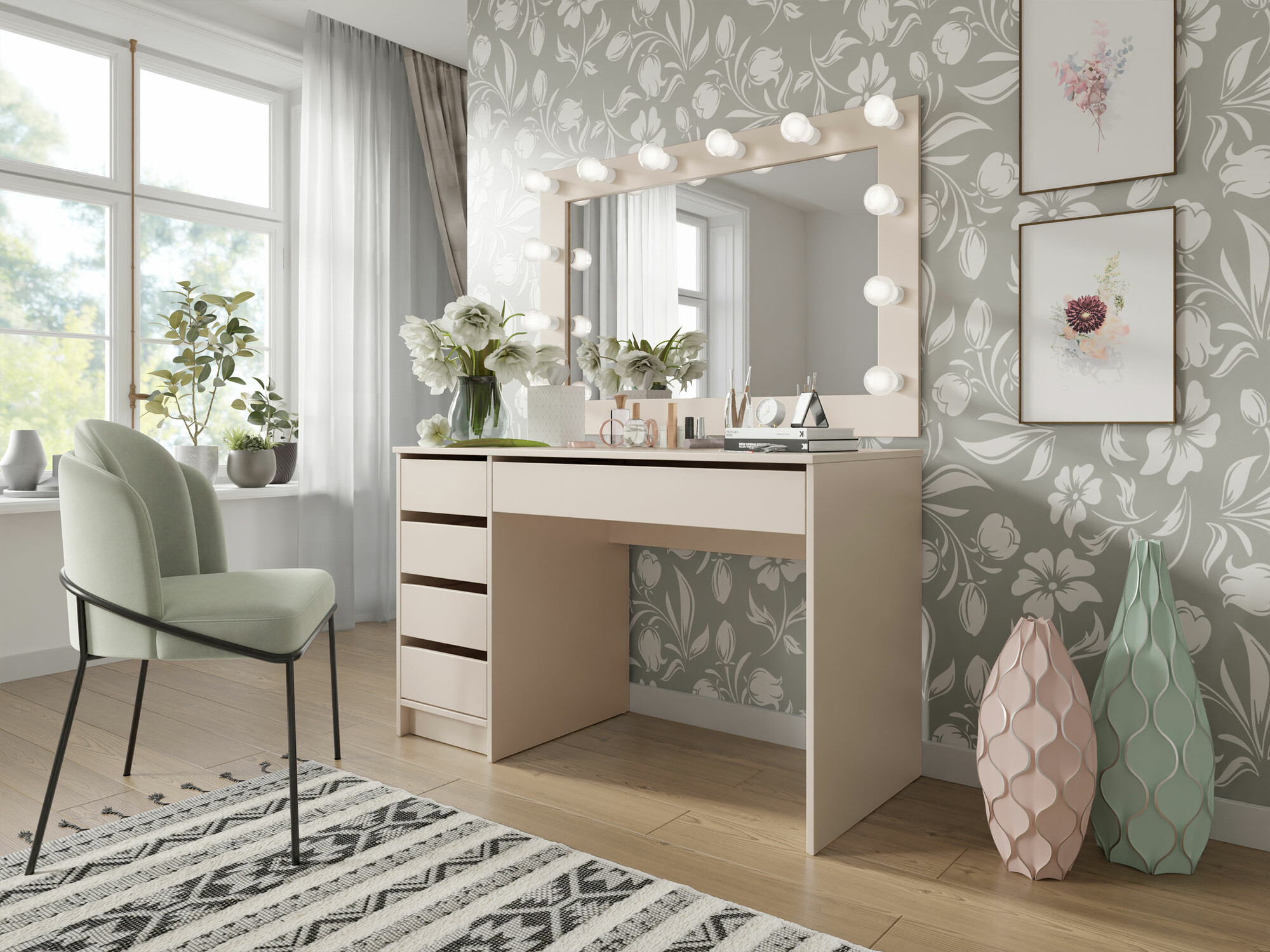 Bureau Comfivo 312 (Beige)