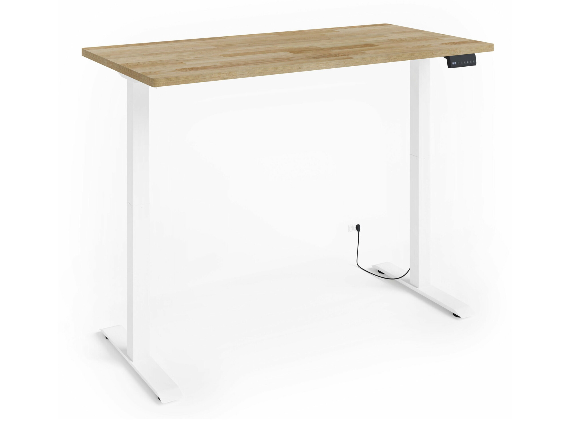 In hoogte verstelbaar bureau Buffalo 187 (Wit)