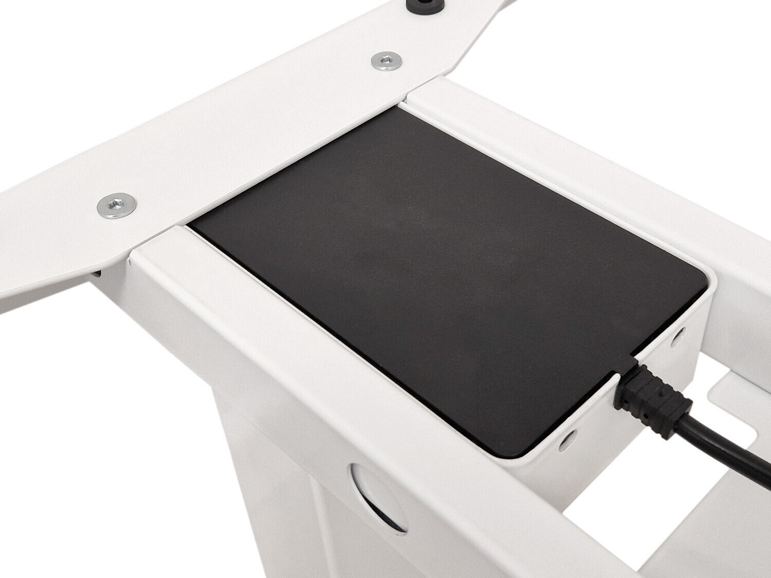 In hoogte verstelbaar bureau Buffalo 187 (Wit)