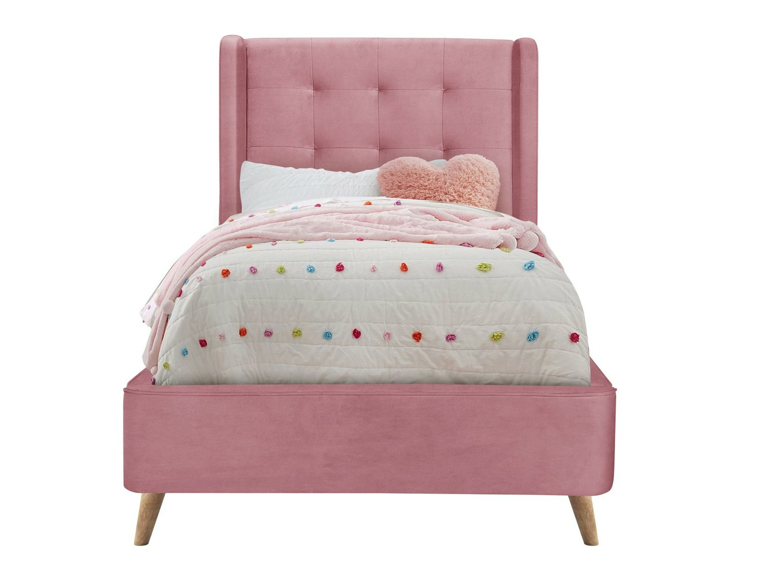 Bed Houston 1840 (Roze)