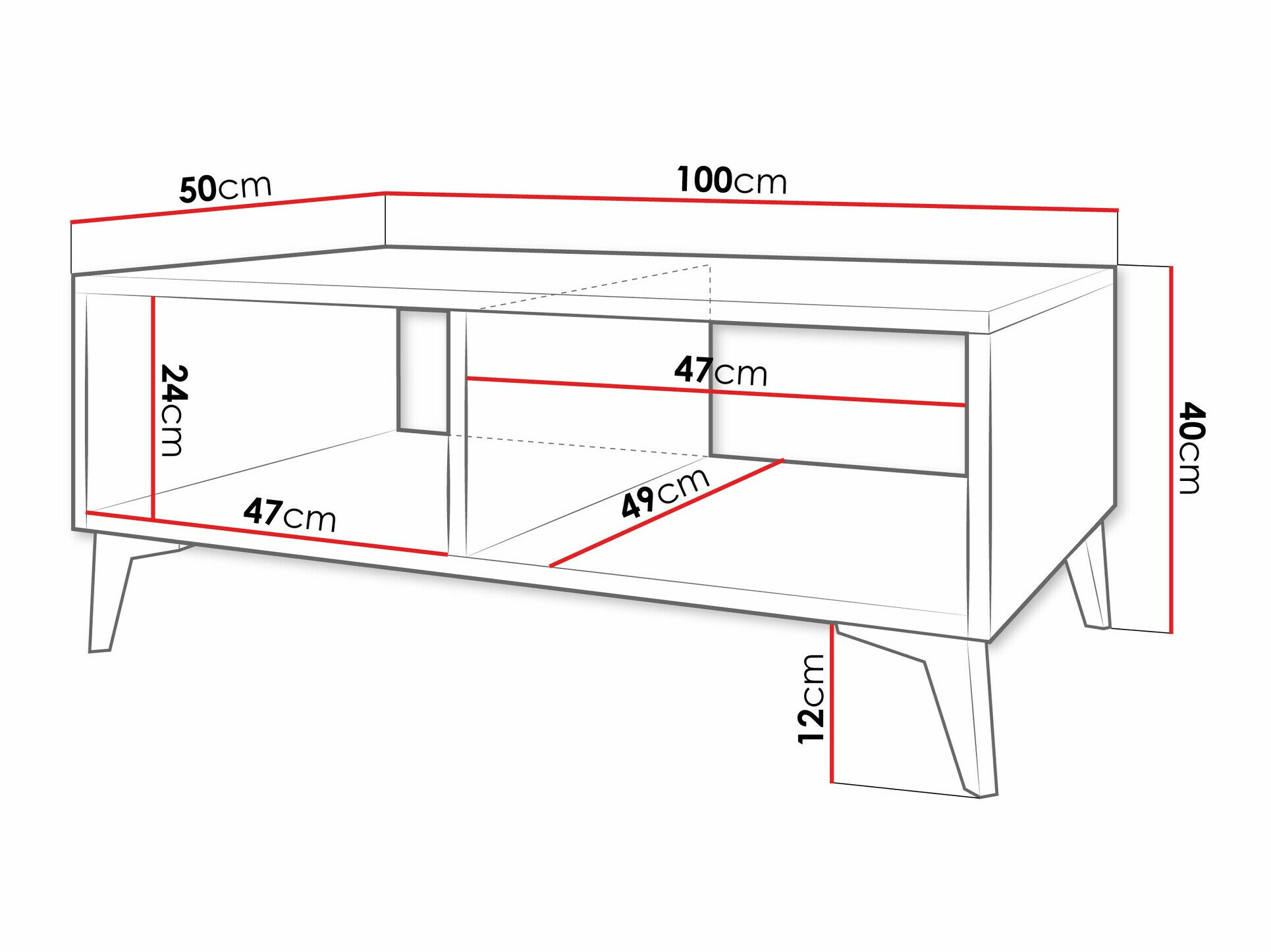 Salontafel Comfivo 492 (Beige)