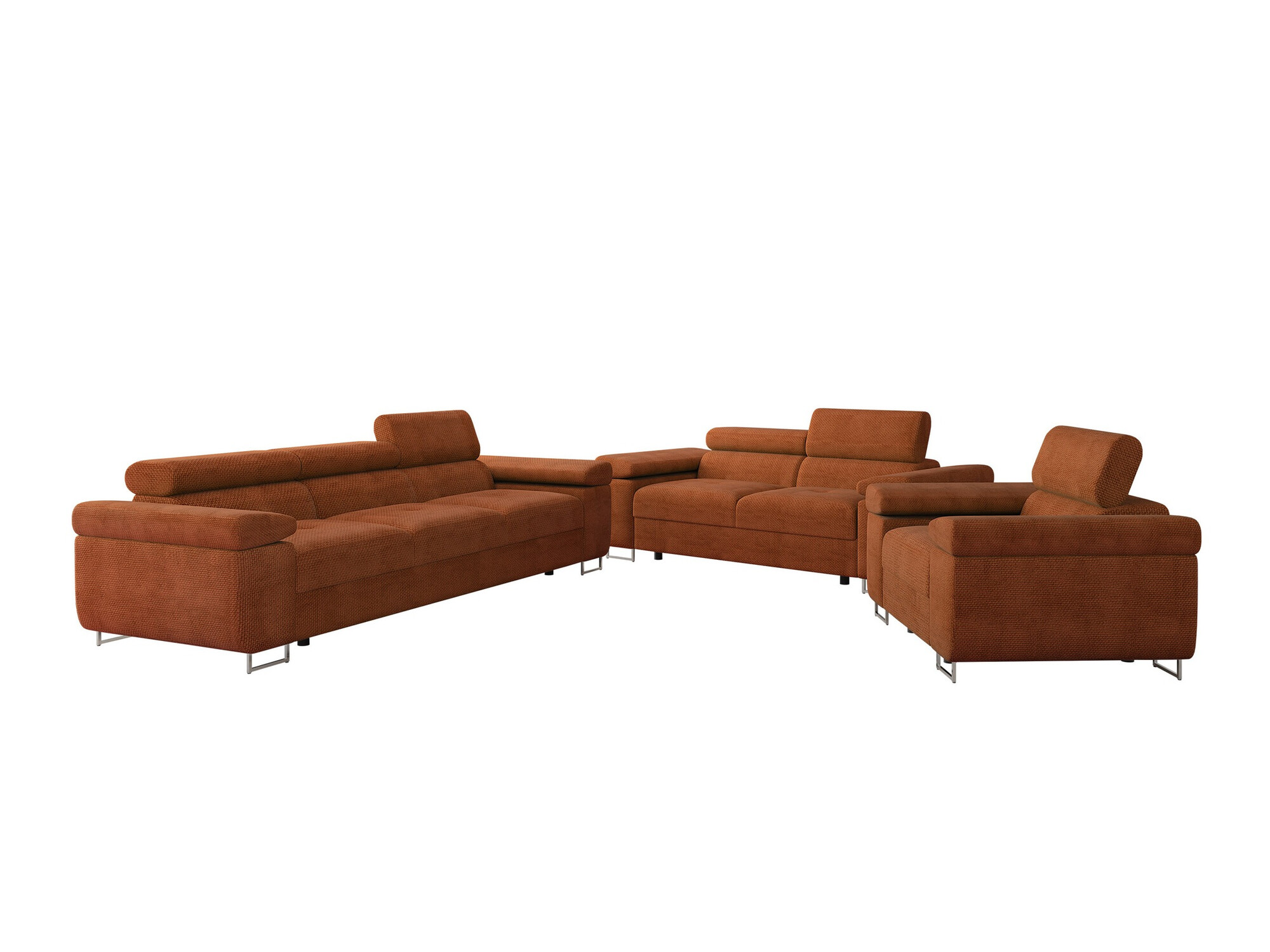 Gestoffeerde meubelset Comfivo Eliferu 107 (Flow 09)