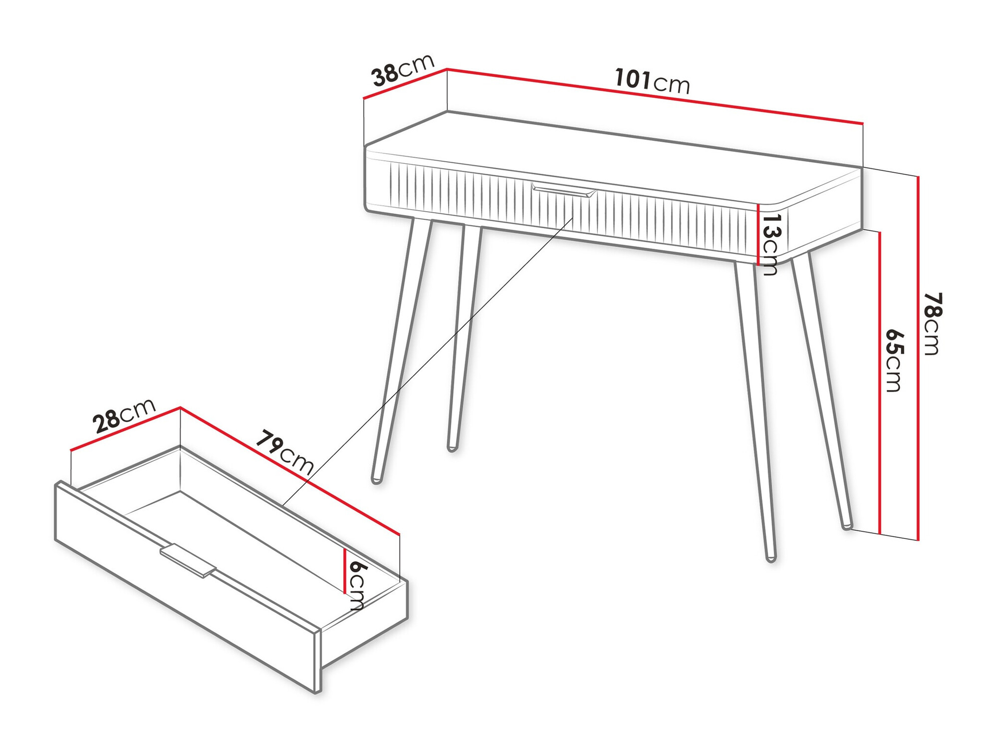 Wandtafel Versoe 110 (Grafiet)