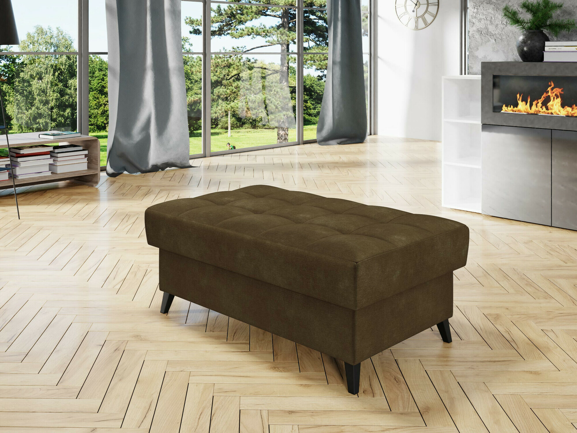 Gestoffeerde hocker Comfivo 236 (Wave 09)