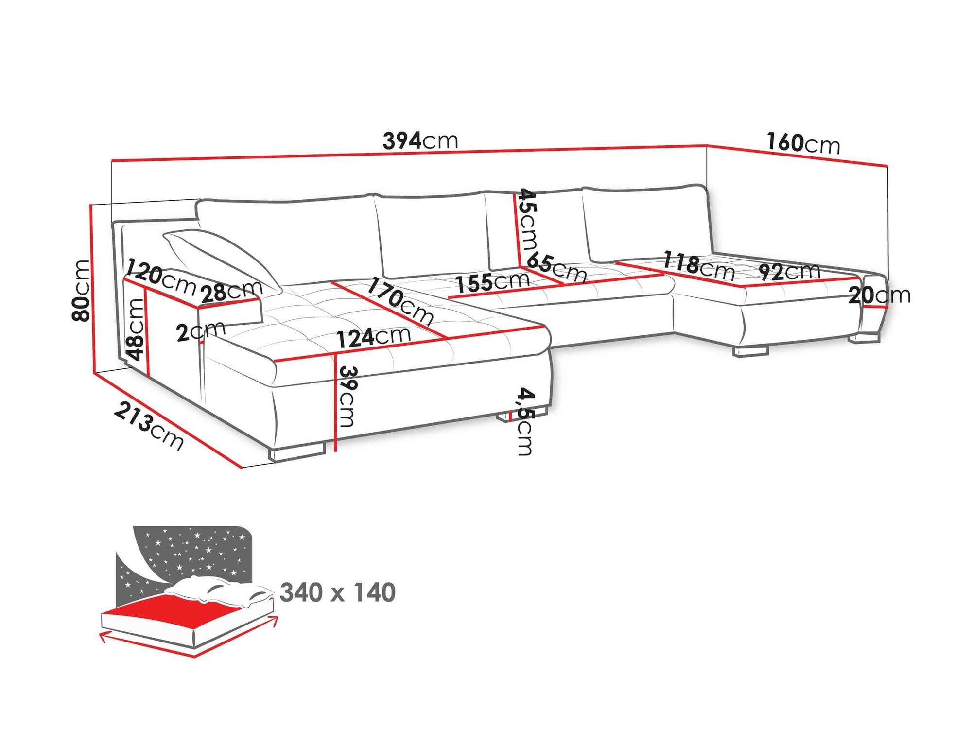 Hoekbank Comfivo 106 (Wave 05)