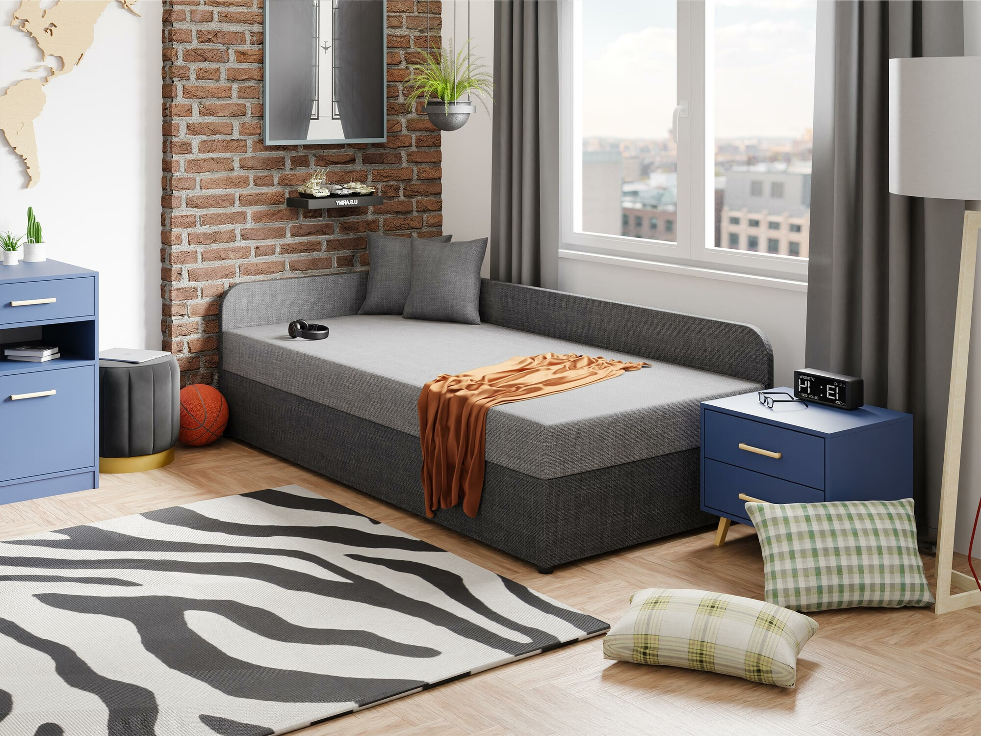 Bed Memphis 128 (Lux 06 + Lux 05)