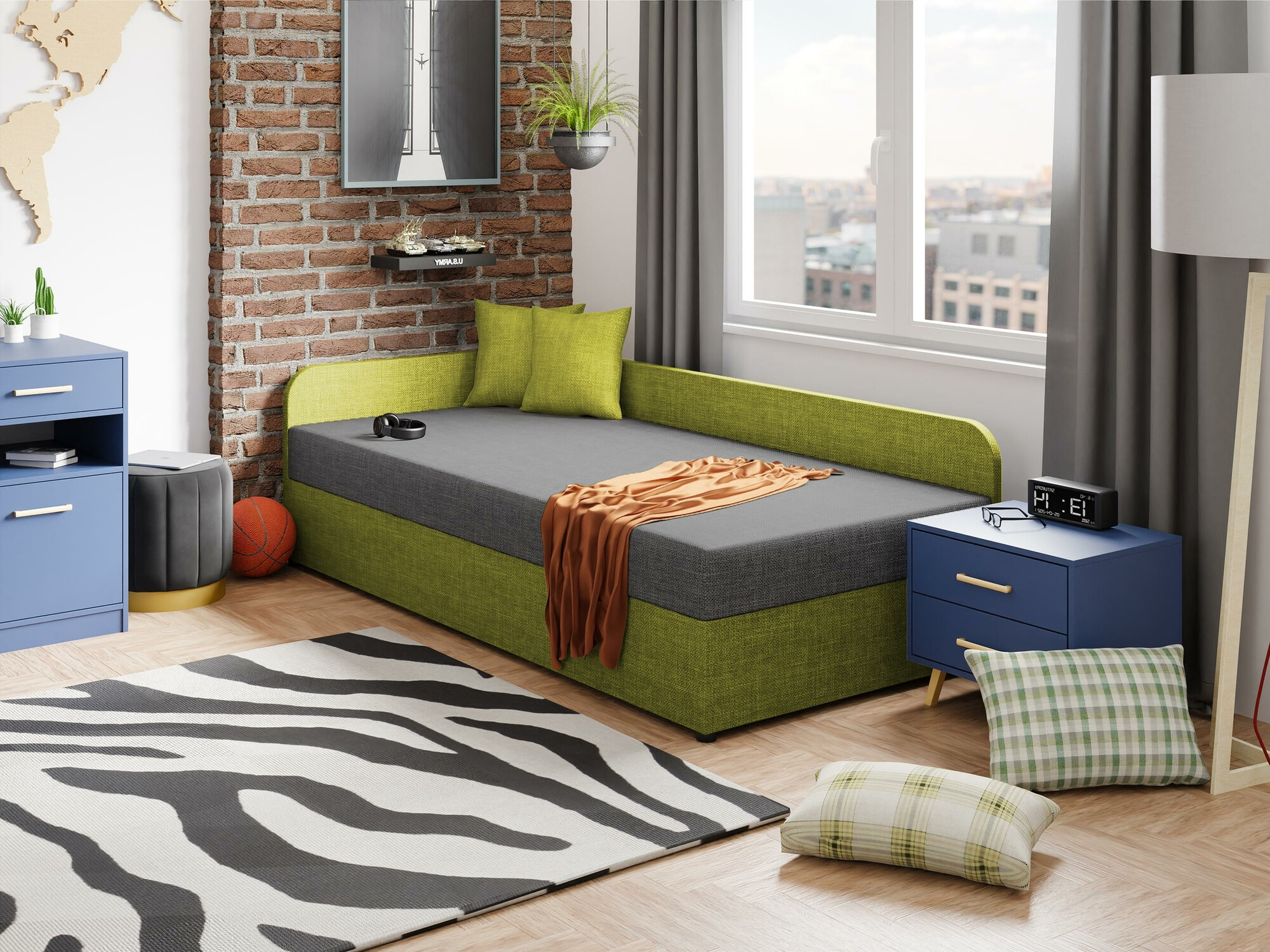 Bed Memphis 128 (Lux 22 + Lux 06)