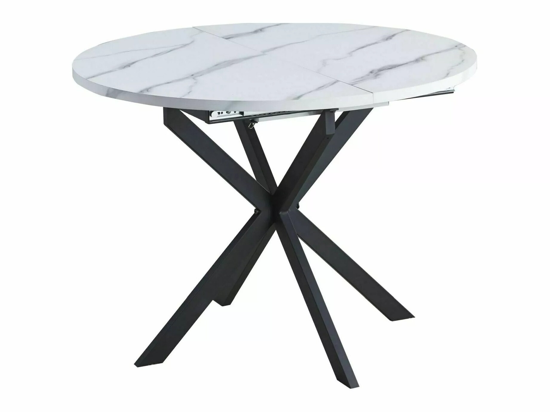 Tafel Detroit 115 (Wit marmer)