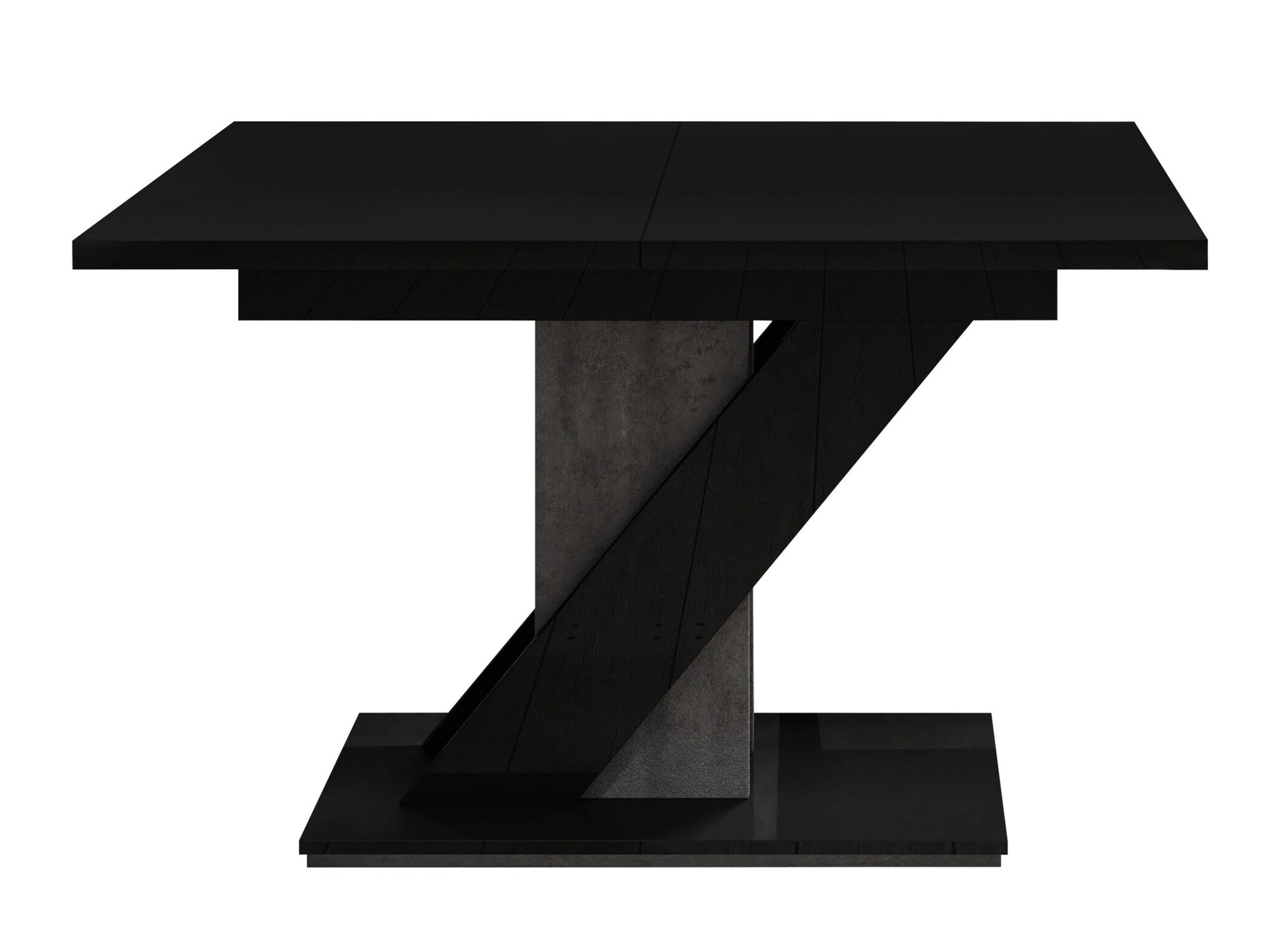 Tafel Goodyear 105 (Glanzend zwart + Beton)