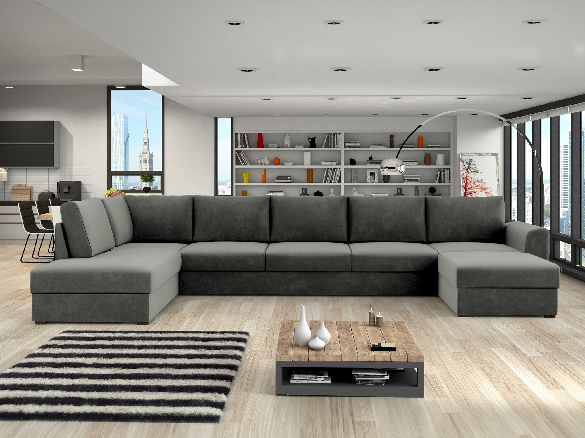 Hoekbank Comfivo 191 (Magic Velvet 2217)