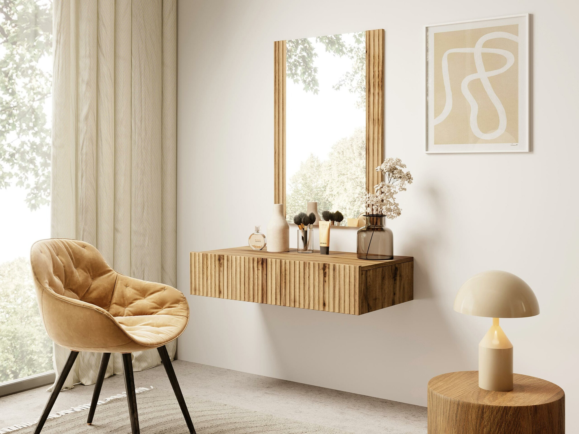 Kaptafel Remeta 108 (Wotan eik)